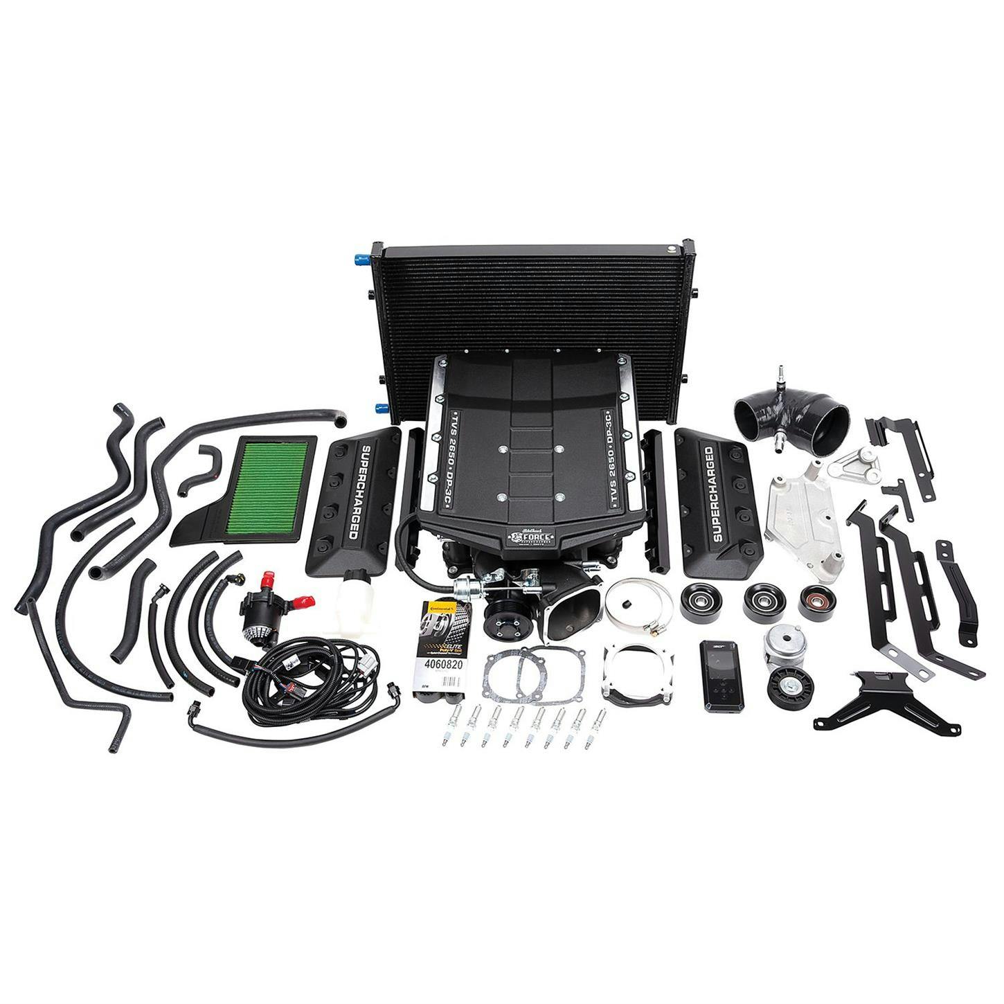 Edelbrock 15832 E-Force Supercharger Kit, 18-19 Mustang 5.0L
