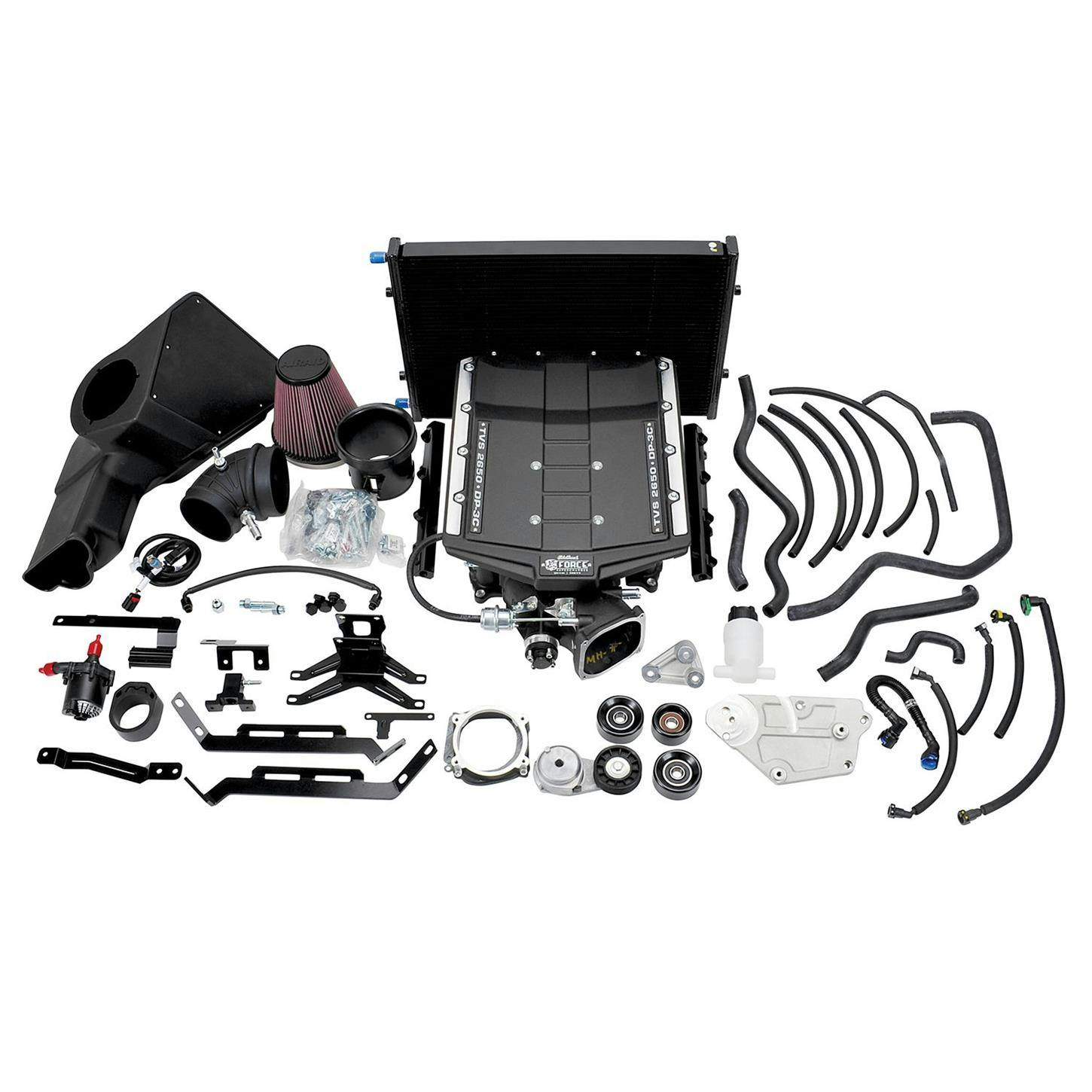 Edelbrock 15899 E-Force Pro Tuner Supercharger Kit, 15-19 Mustang