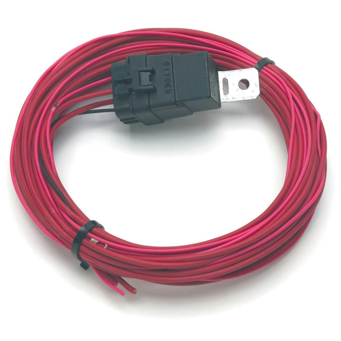 Edelbrock 1795 Electric Fuel Pump Relay Kit, 30 Amp, 12 Volt