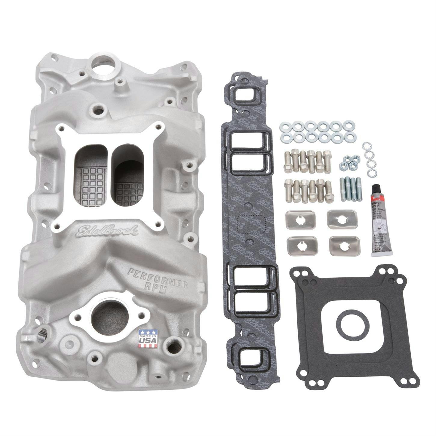 Edelbrock 2041 Intake Manifold Installation Kit, Small Block Chevy
