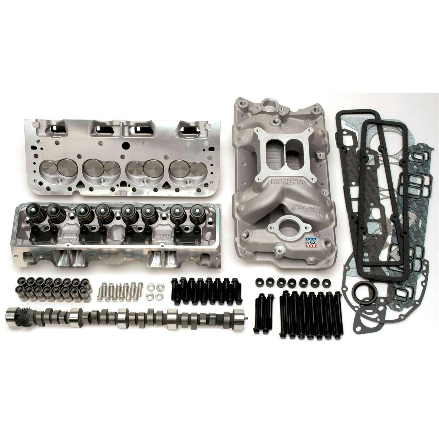 Edelbrock 2098 Power Package Top End Engine Kit, Chevy 5.7L
