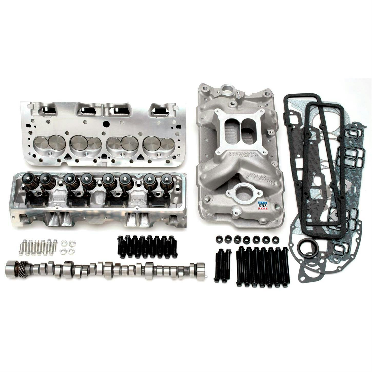 Edelbrock 2099 Power Package Top End Engine Kit, SBC 327-350