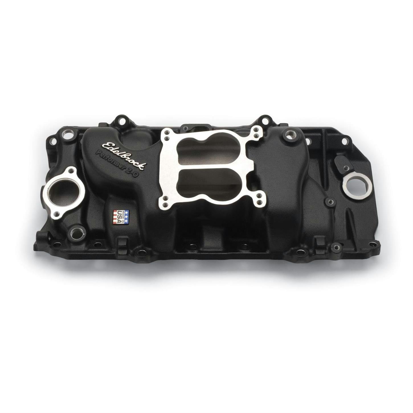 Edelbrock 21613 Performer Intake Manifold, Black, Chevy 396-454