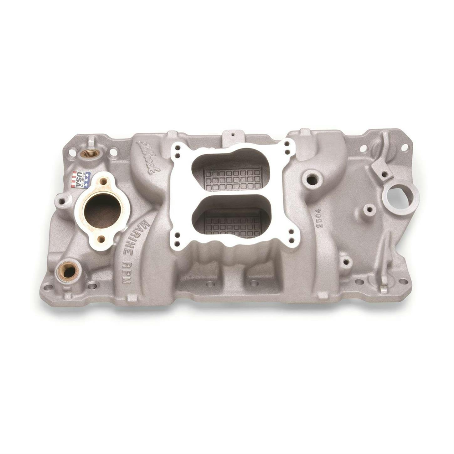 Edelbrock 2504 Performer RPM Marine Intake Manifold,Small Block Chevy