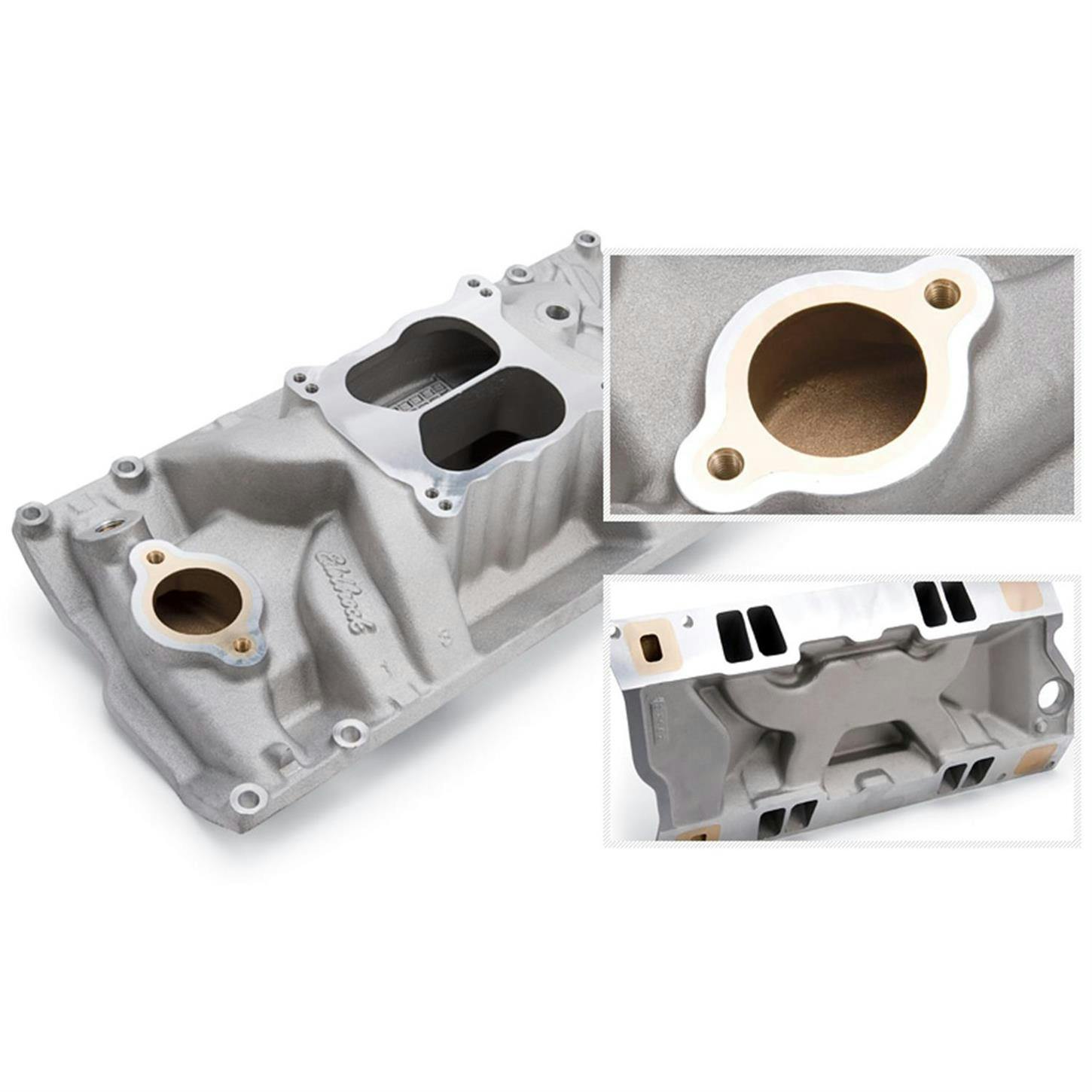Edelbrock 2561 Performer Marine Intake Manifold, Chevy 396-454