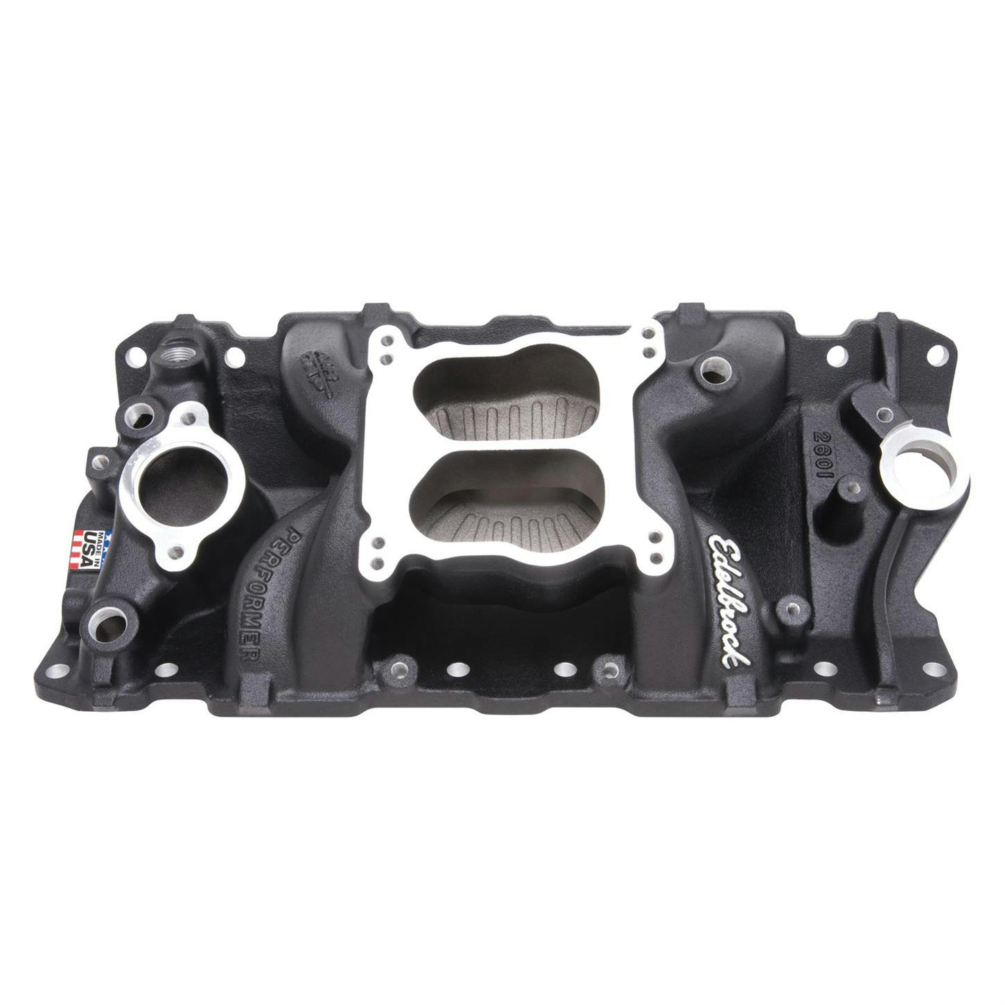 Edelbrock 26013 Performer Air-Gap Series Intake Manifold, SB Chevy