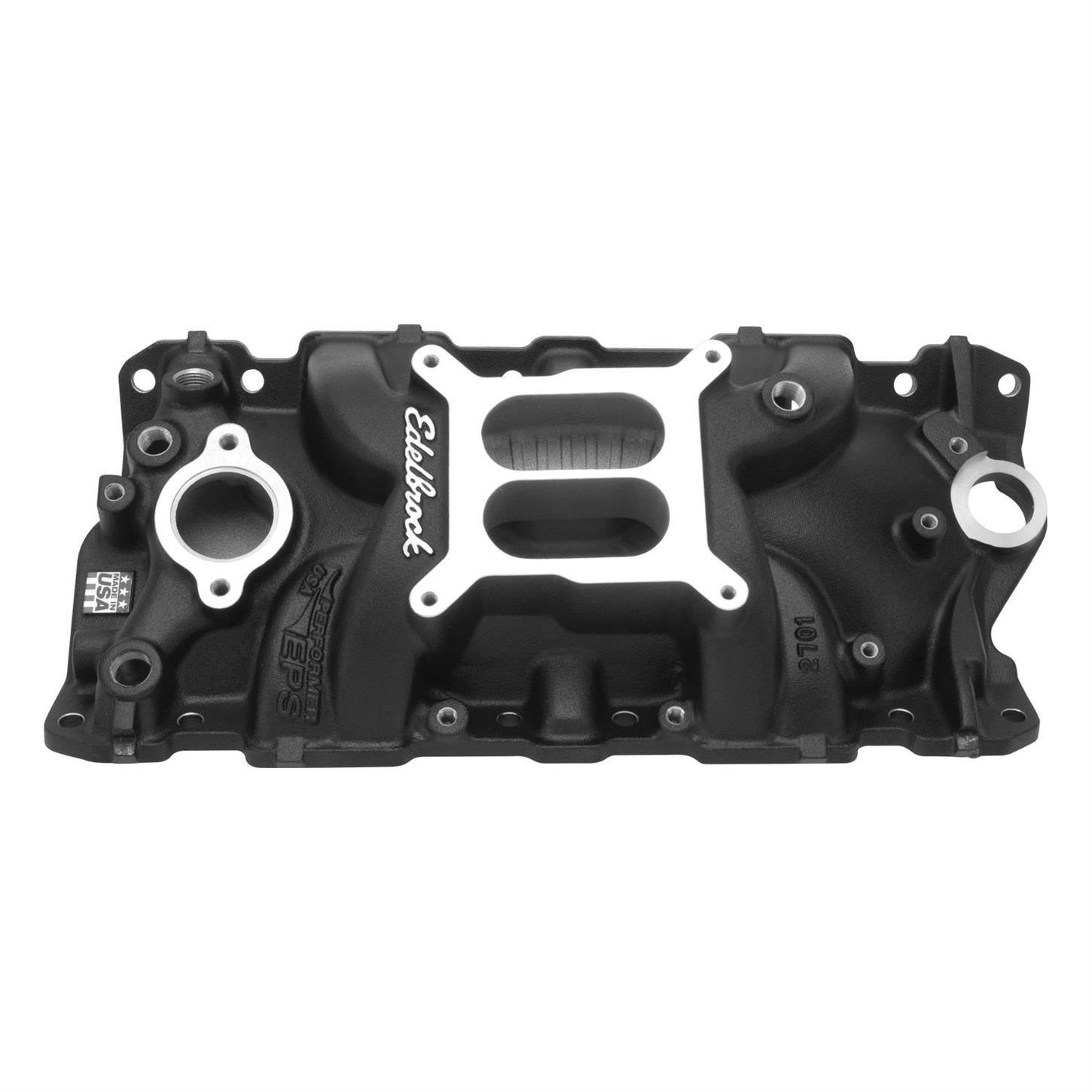 Edelbrock 27013 Performer EPS Intake Manifold, Small Block Chevy