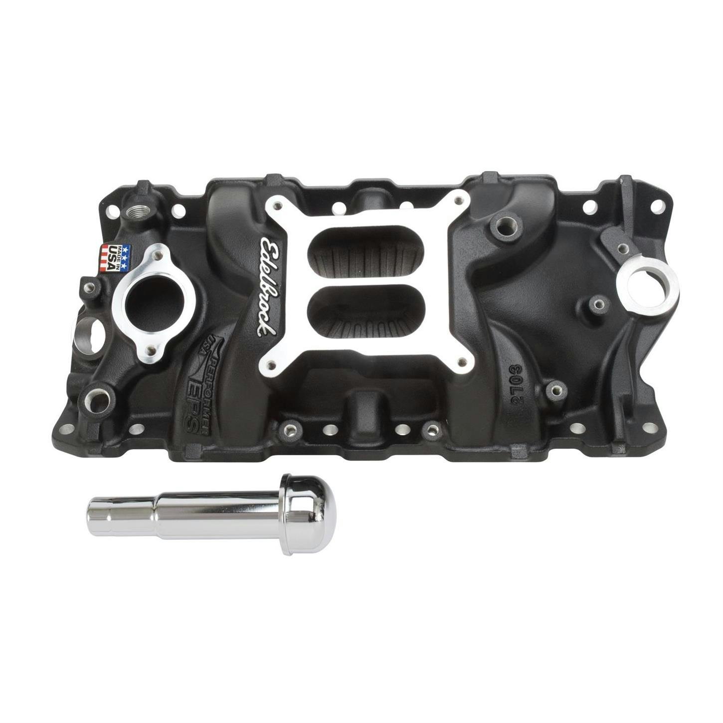Edelbrock 27033 Performer EPS Intake Manifold, Small Block Chevy