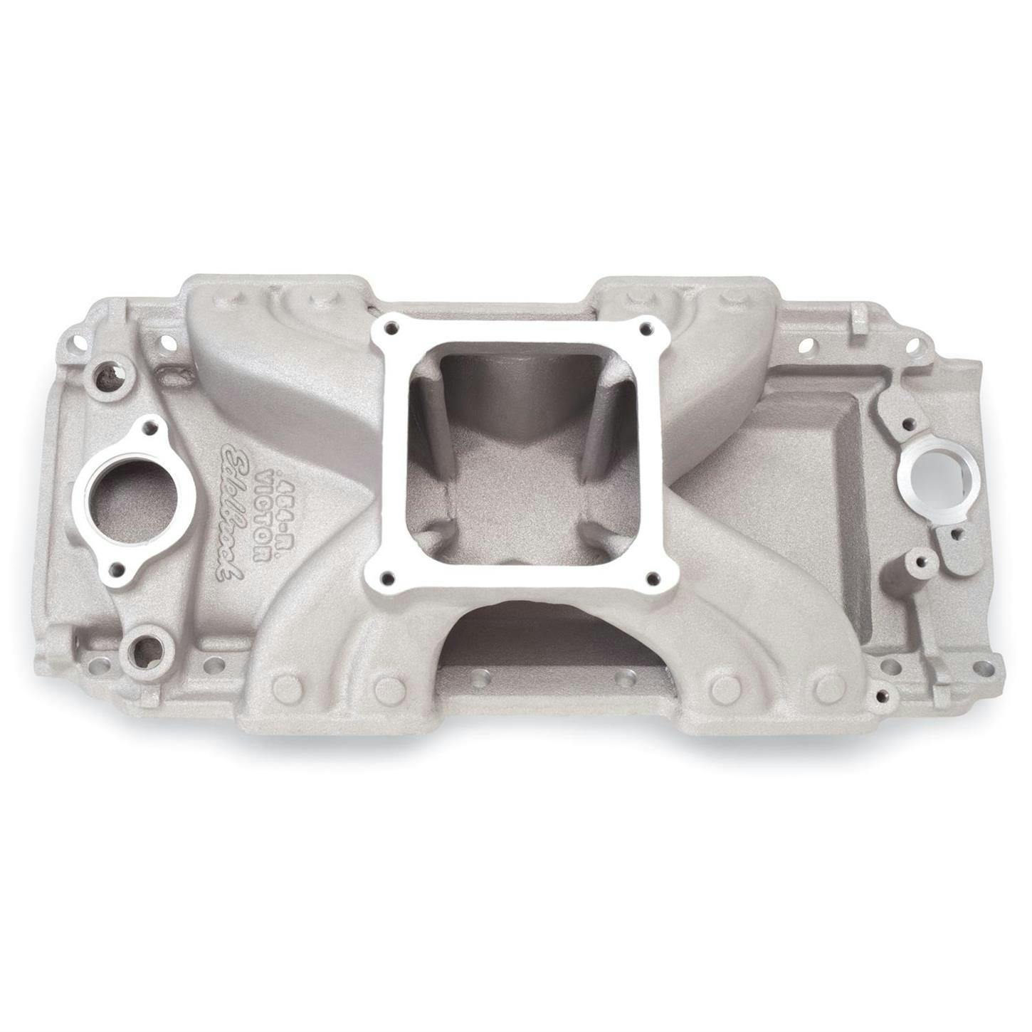 Edelbrock 28070 Victor 454 Large Oval Port Intake Manifold,, BB Chevy