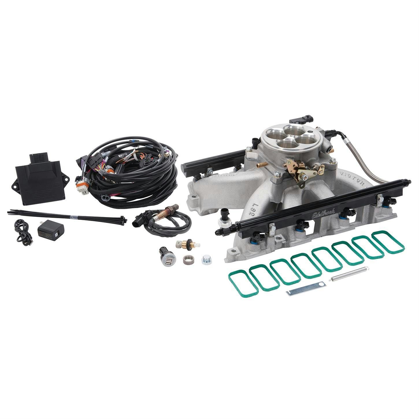 Edelbrock 35740 Pro-Flo 4 EFI 4150-Style Kit, Gen III/IV LS