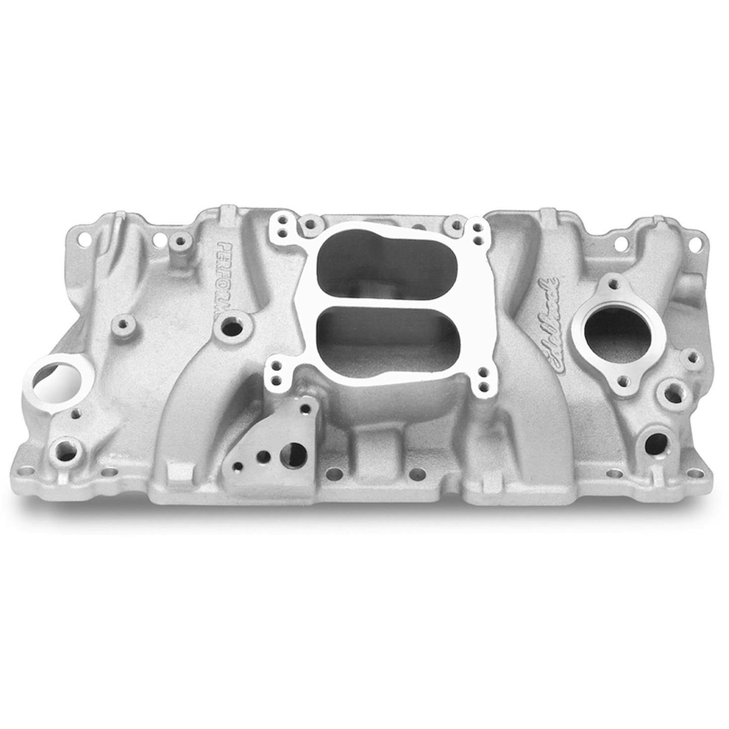 Edelbrock 3706 Performer Intake S/B Chevy, 1987-95 W/ Iron Heads