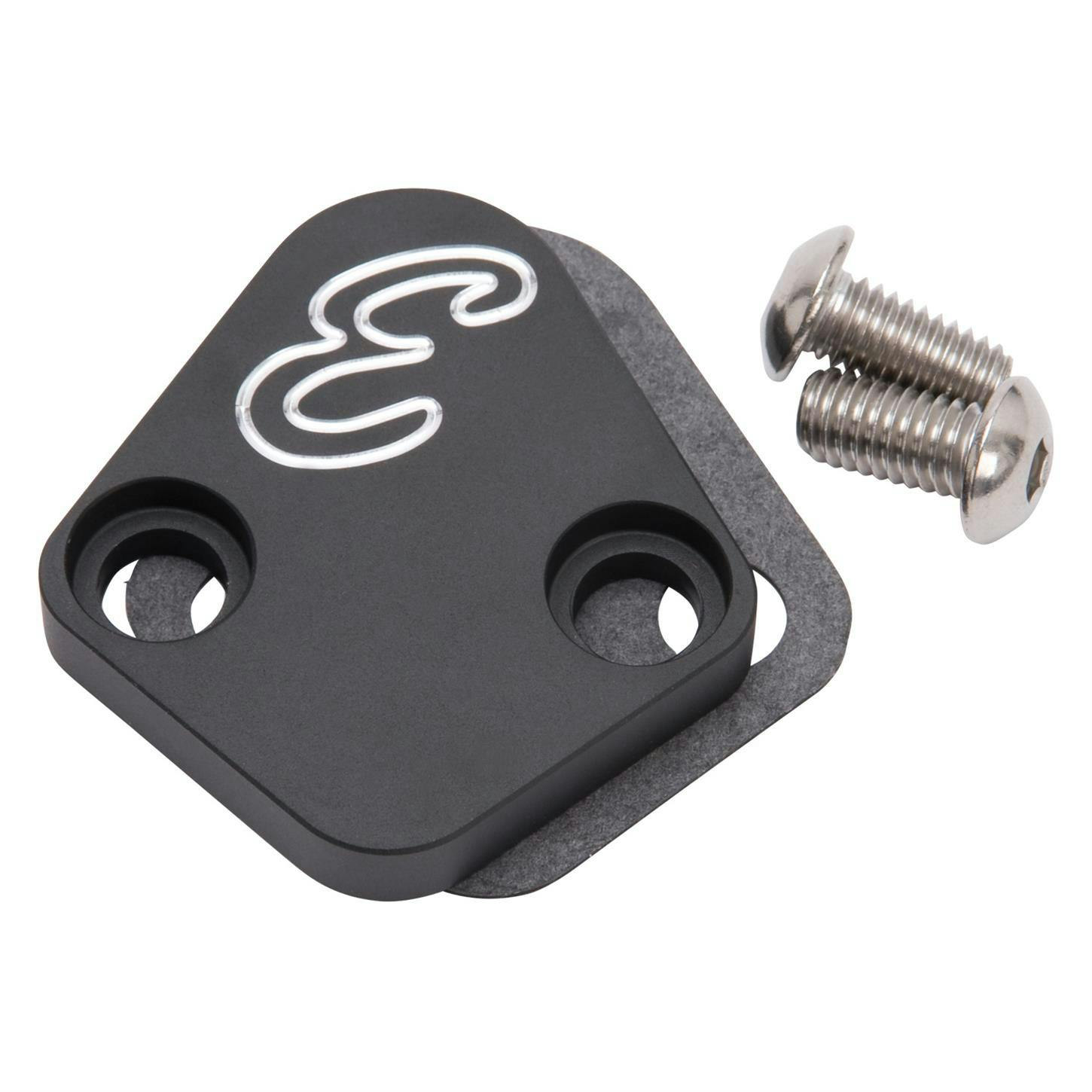 Edelbrock 4021 Fuel Pump Block-Off Plate, B/B Chevy
