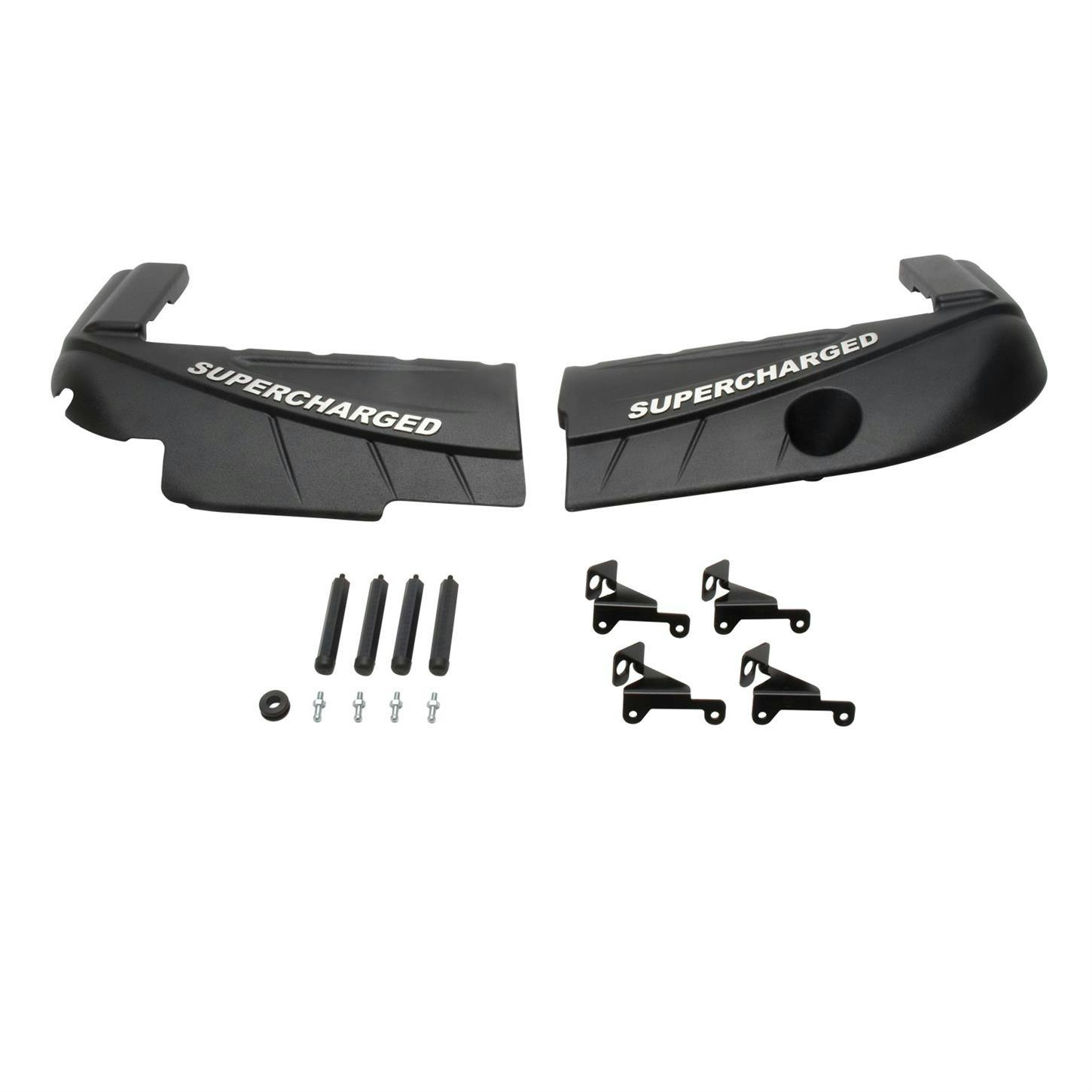 Edelbrock 41123 Ignition Coil Cover, Black, Aluminum