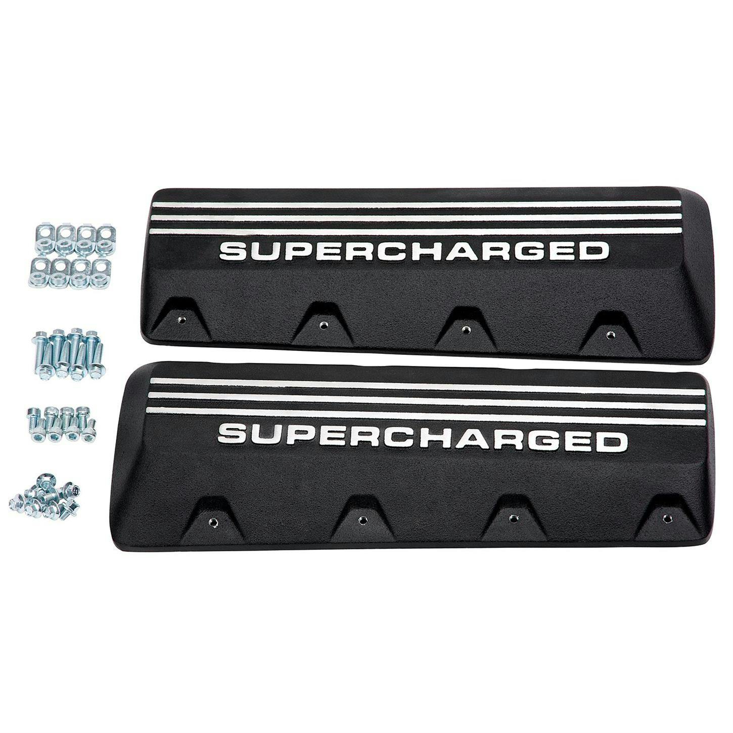 Edelbrock 41139 E-Force Supercharger Aluminum Coil Covers, Hemi