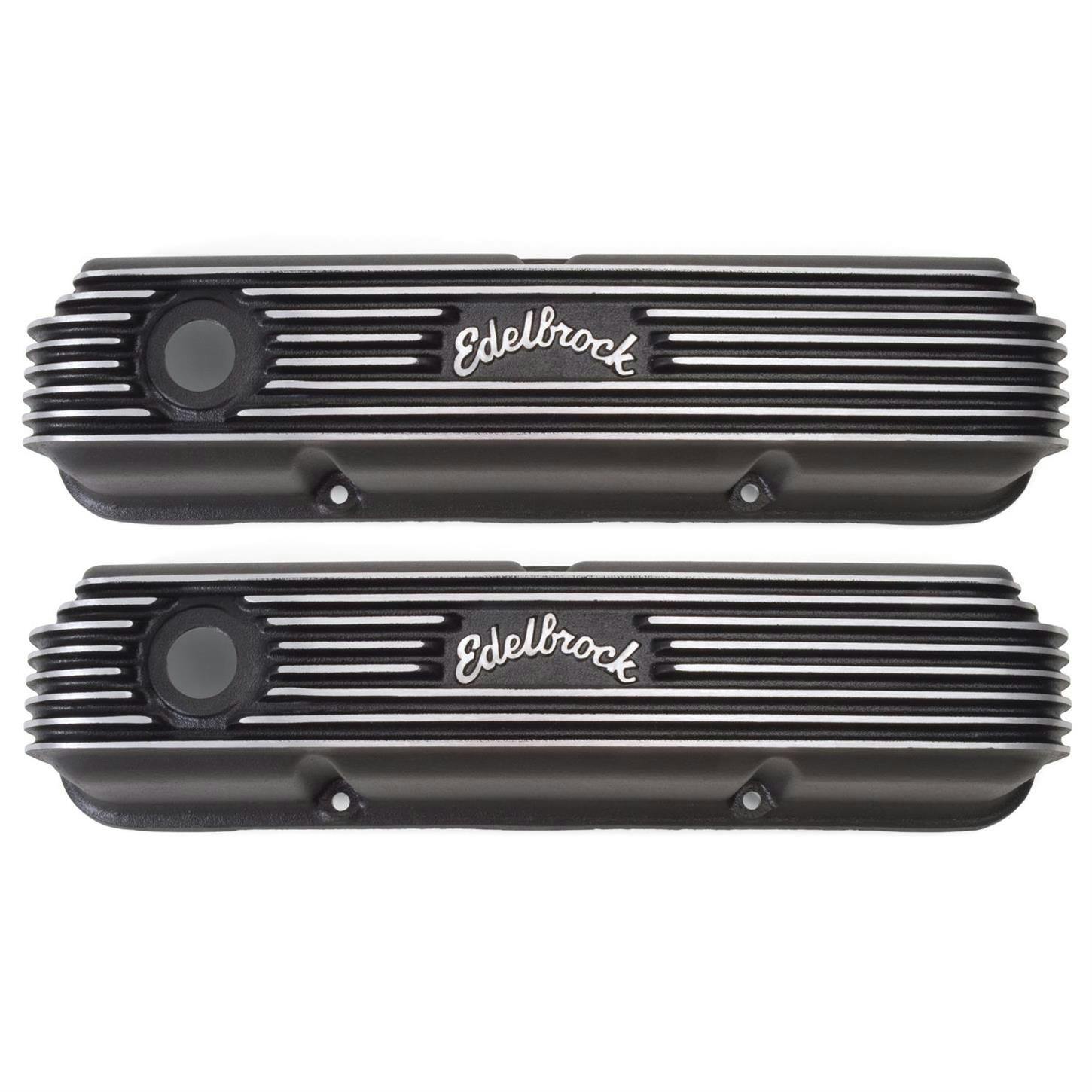 Edelbrock 41623 Valve Cover Set, Ford V8 FE