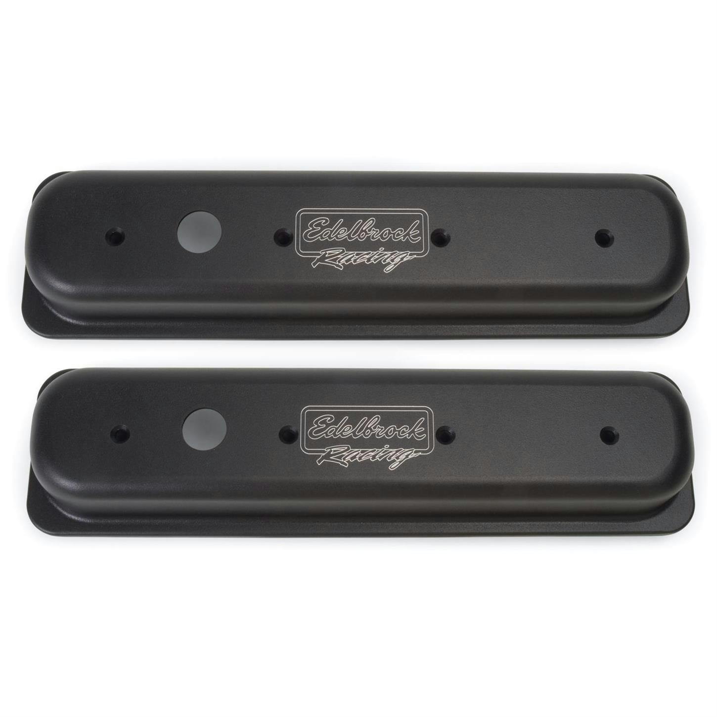 Edelbrock 41723 Victor Series Valve Cover Set, Chevy 5.0/5.7L