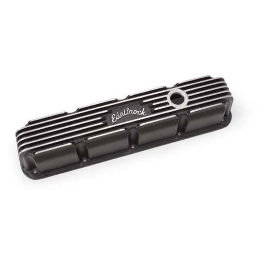 Edelbrock 41773 Classic Series Valve Cover Set Small Block Magnum