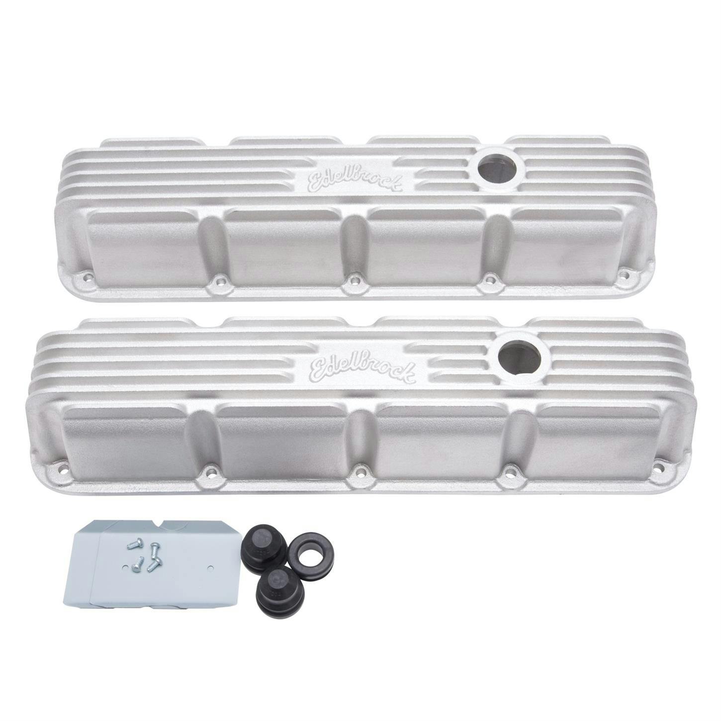 Edelbrock 41779 Classic Series Valve Cover Set, Small Block Dodge