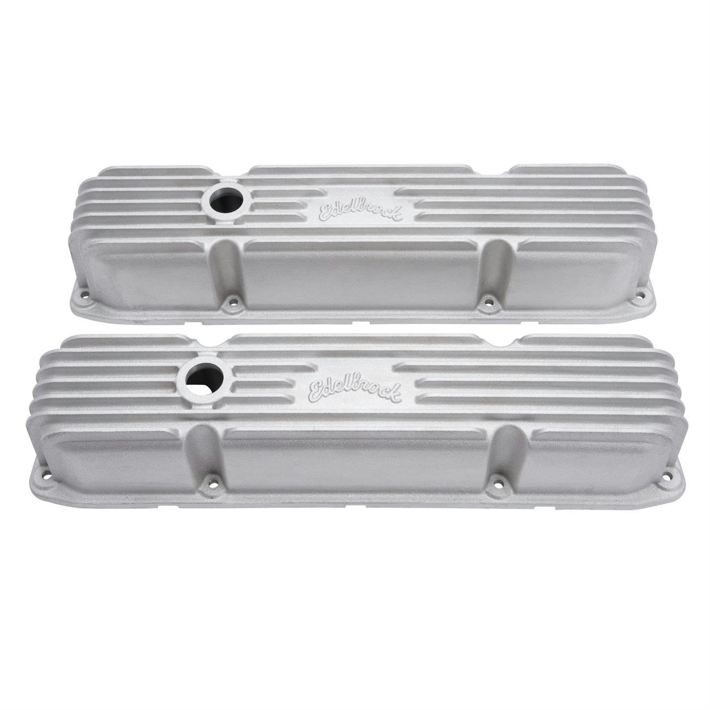 Edelbrock 41929 Classic Valve Cover Set, Big Block Chrysler