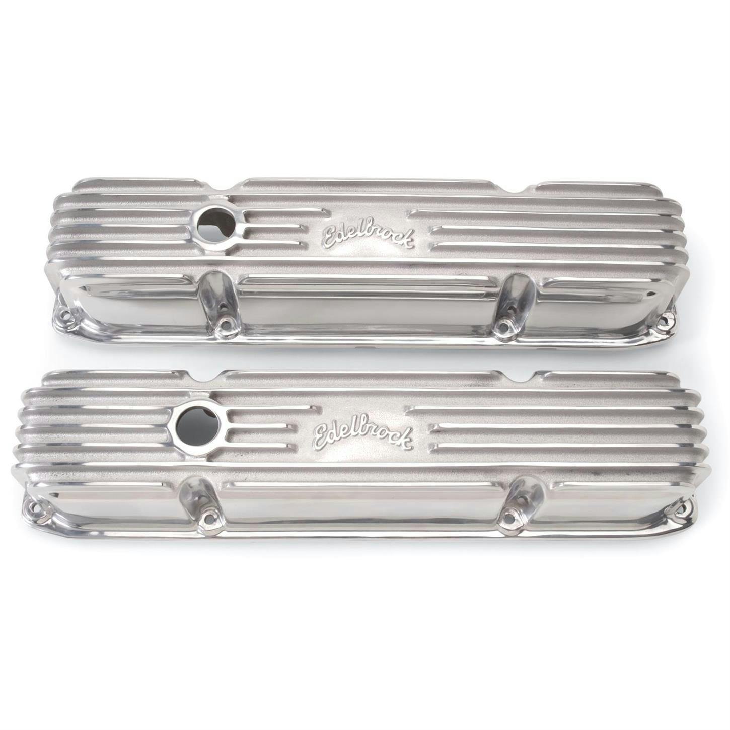Edelbrock 4192 Aluminum Valve Cover Set, Big Block Chrysler