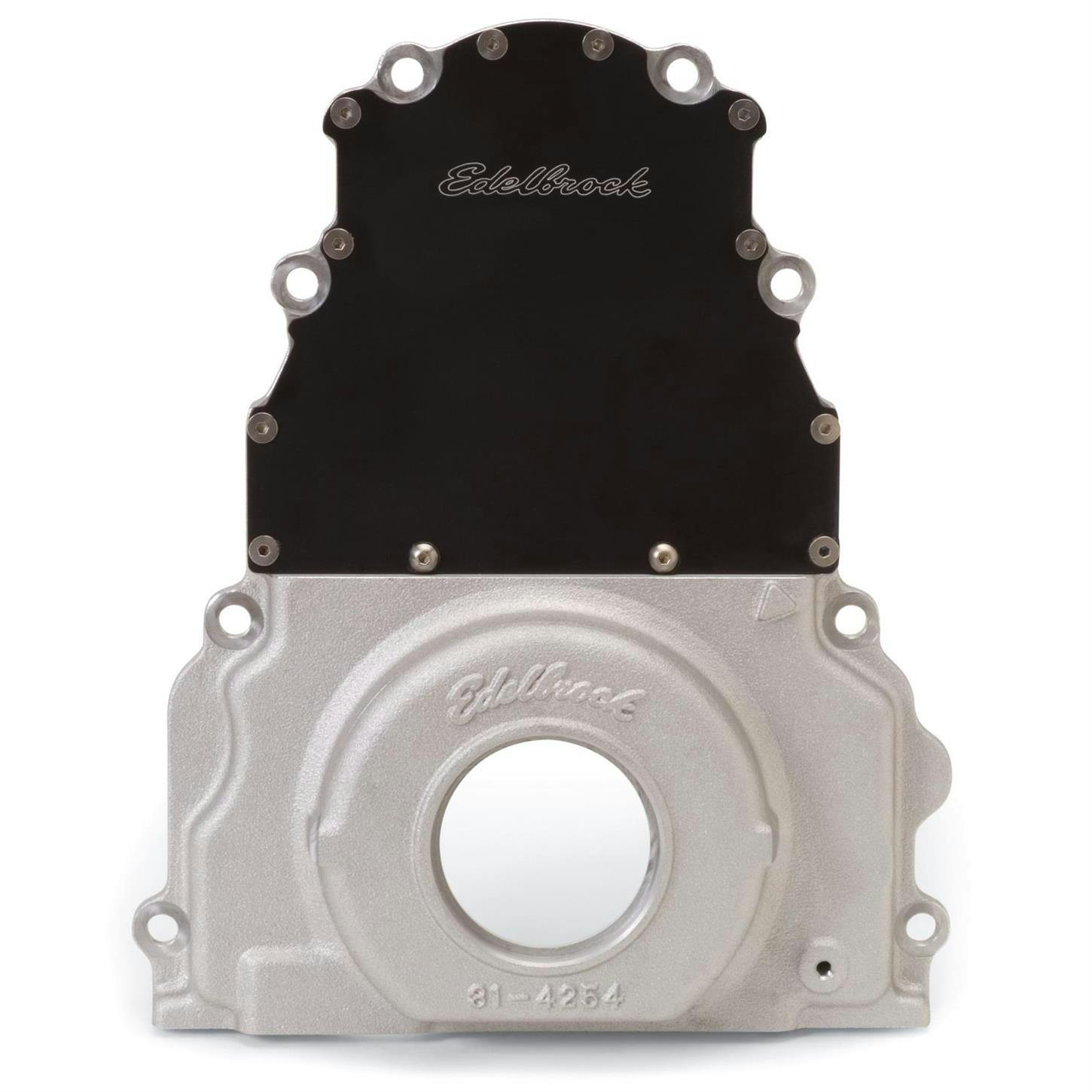 Edelbrock 4254 Aluminum Timing Cover, Chevy 4.8/5.3/6.0L