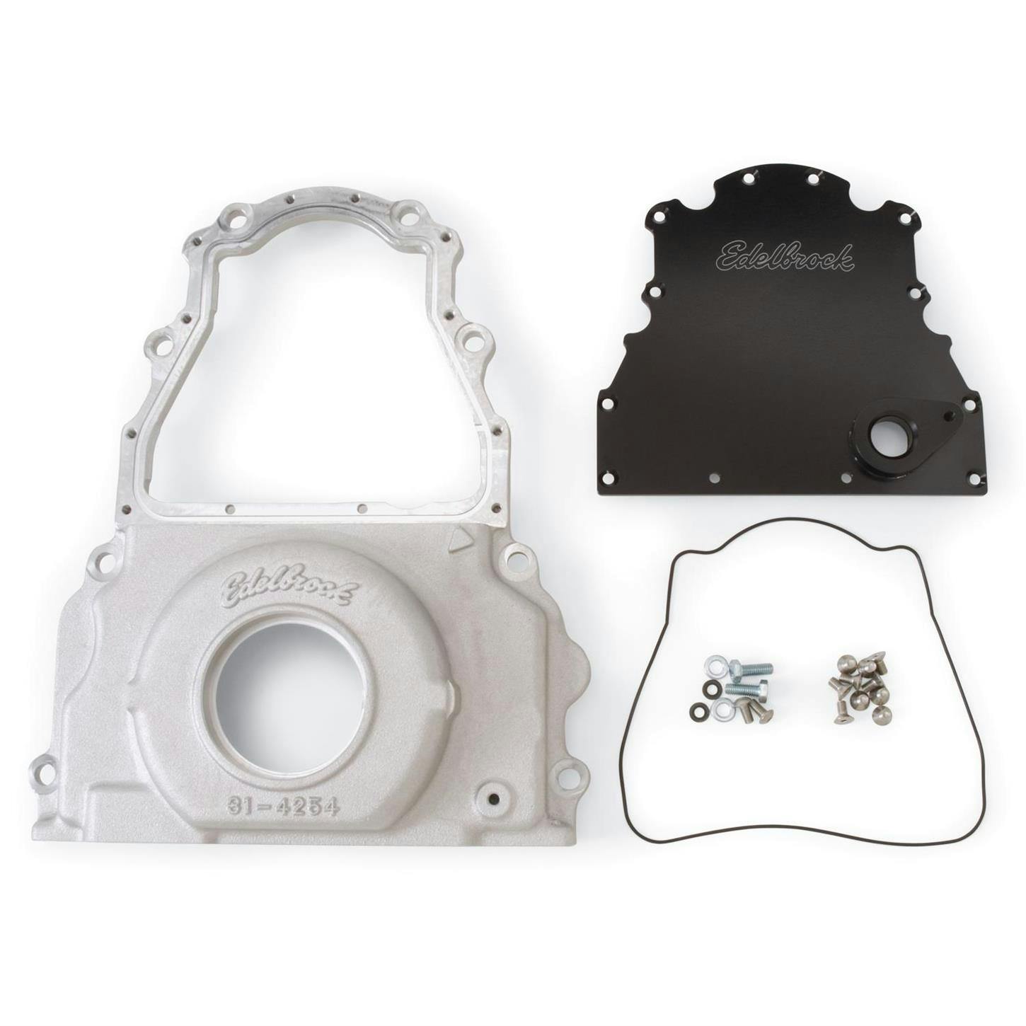 Edelbrock 4255 Aluminum Timing Cover, Chevy 6.0L LS2