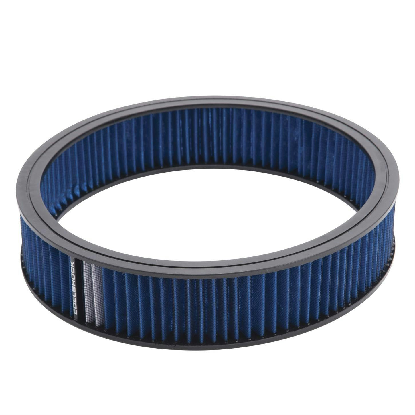 Edelbrock 43667 Pro-Flo Air Cleaner Element Air Filter, Round,14 Inch