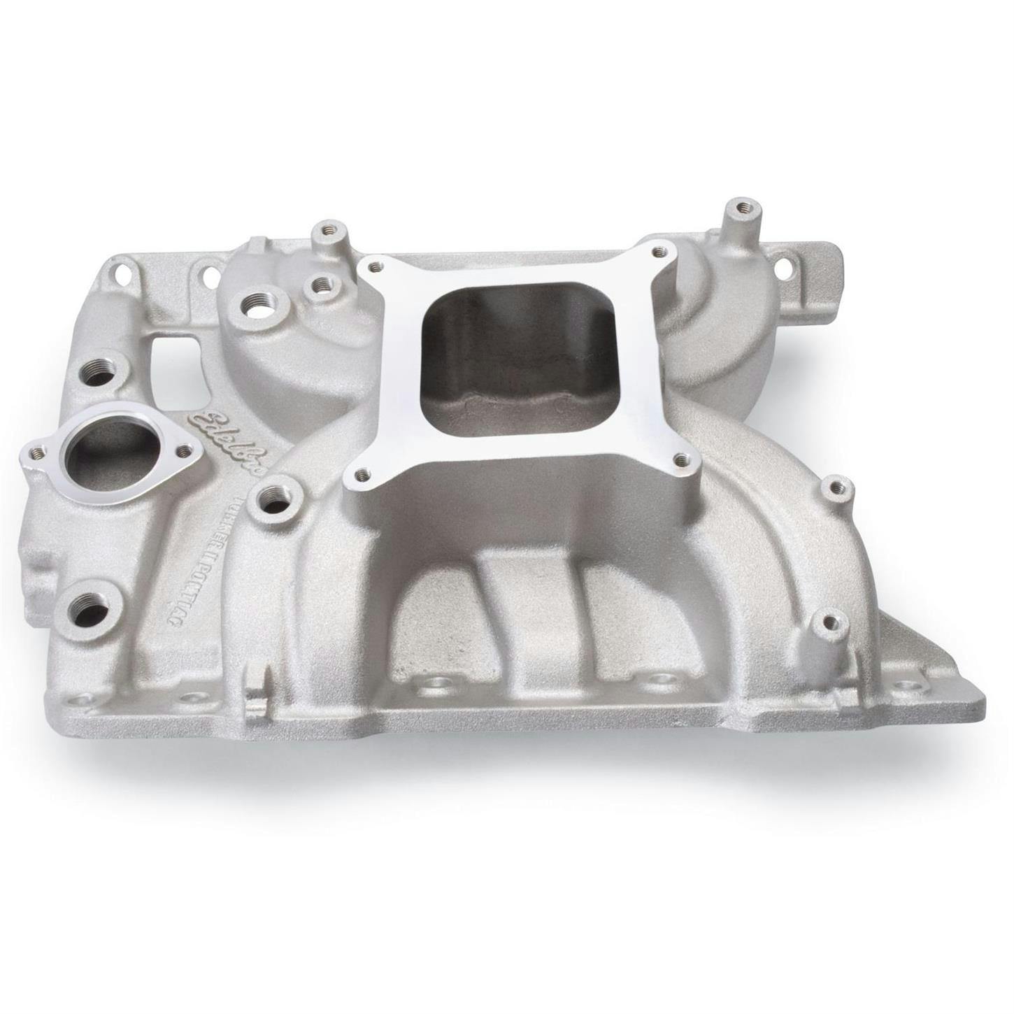 Edelbrock 5056 Torker II Intake Manifold, Pontiac, 2500-6500 RPM