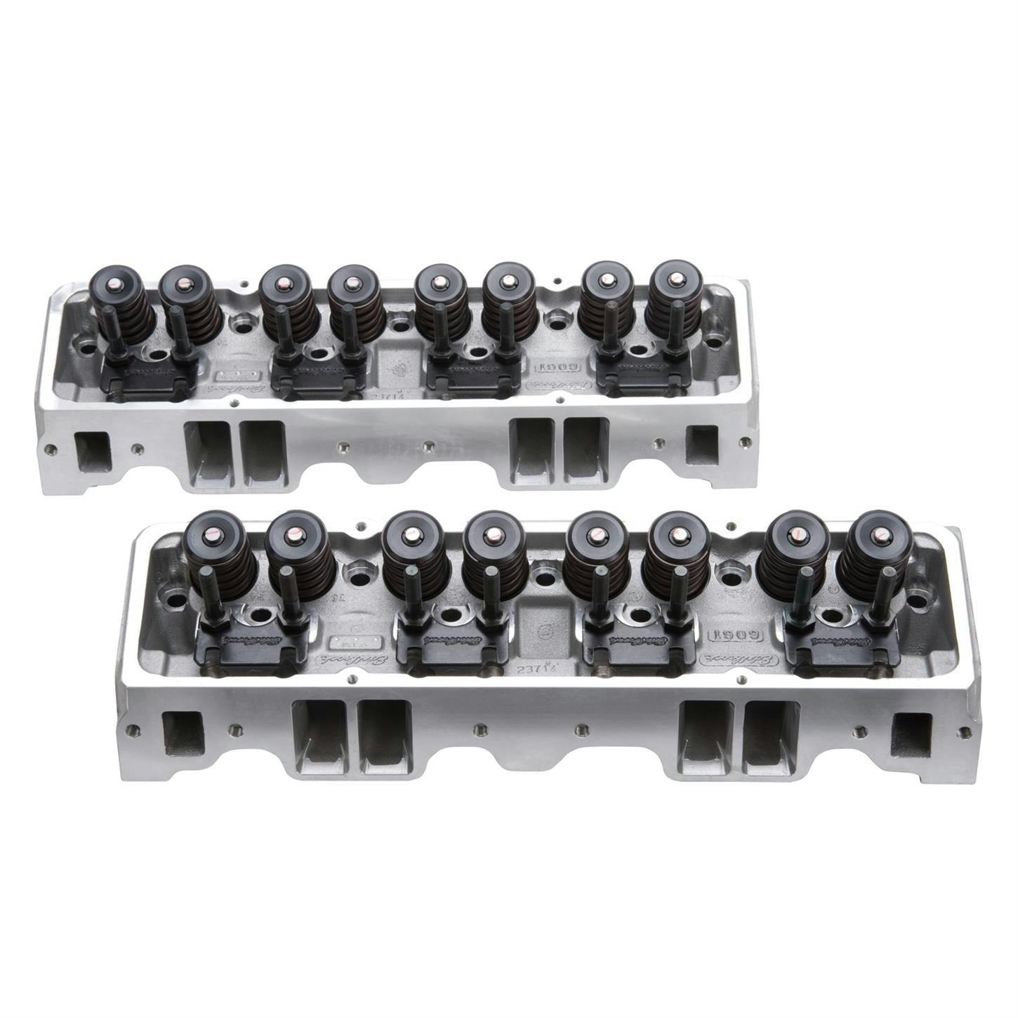 Edelbrock 5073 E-Street Cylinder Head, Aluminum, Small Block Chevy