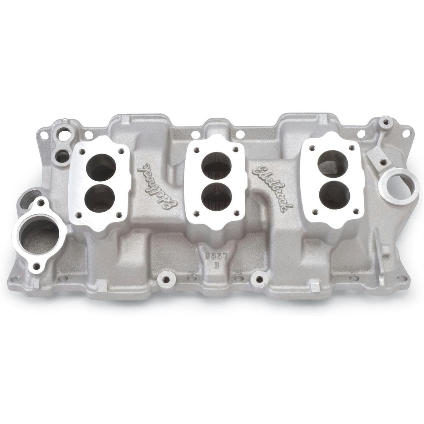 Edelbrock 5419 1955-86 Small Block Chevy Three Deuce Intake Manifold