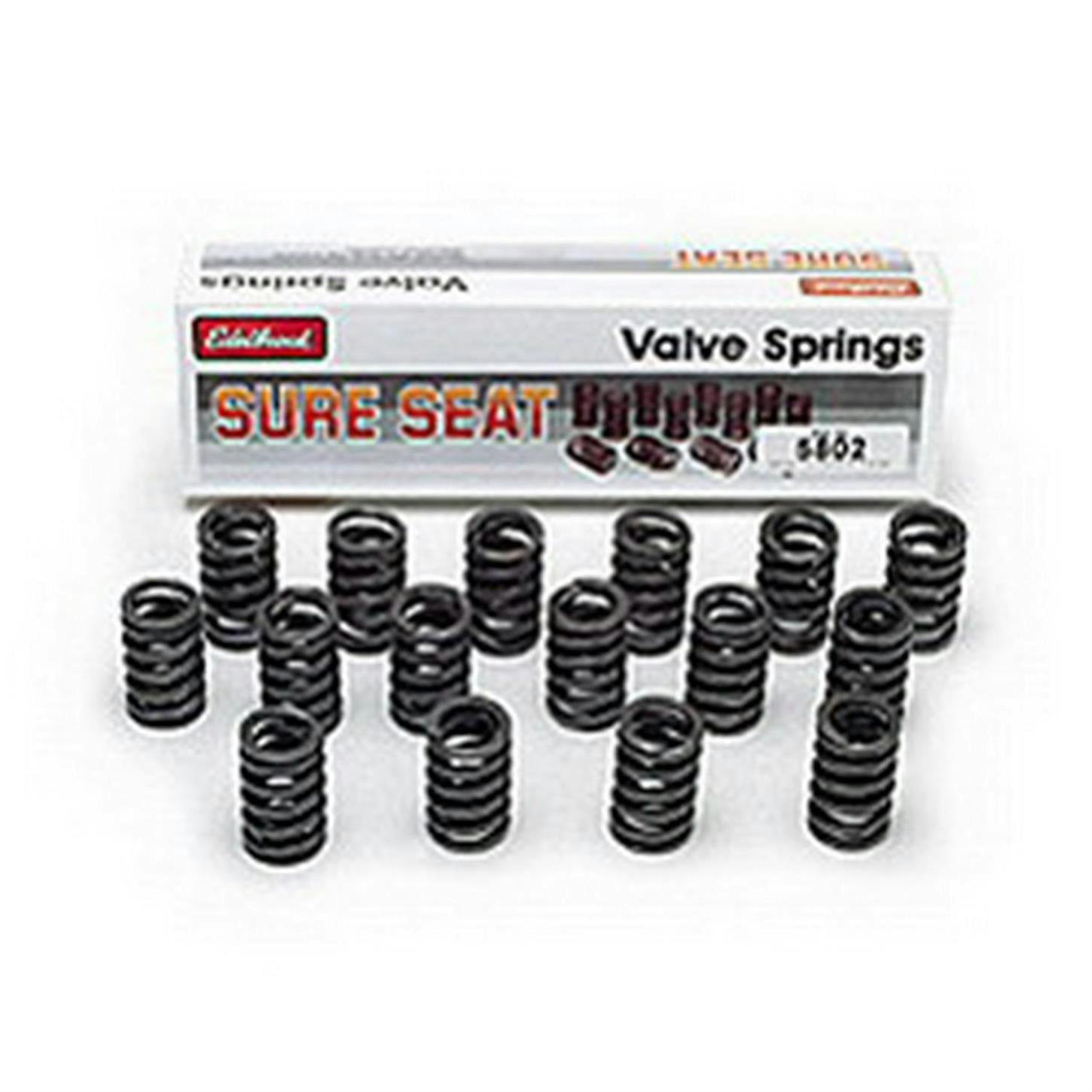 Edelbrock 5792 Sure Seat Valve Spring, 1.550 Inch, Set of 16