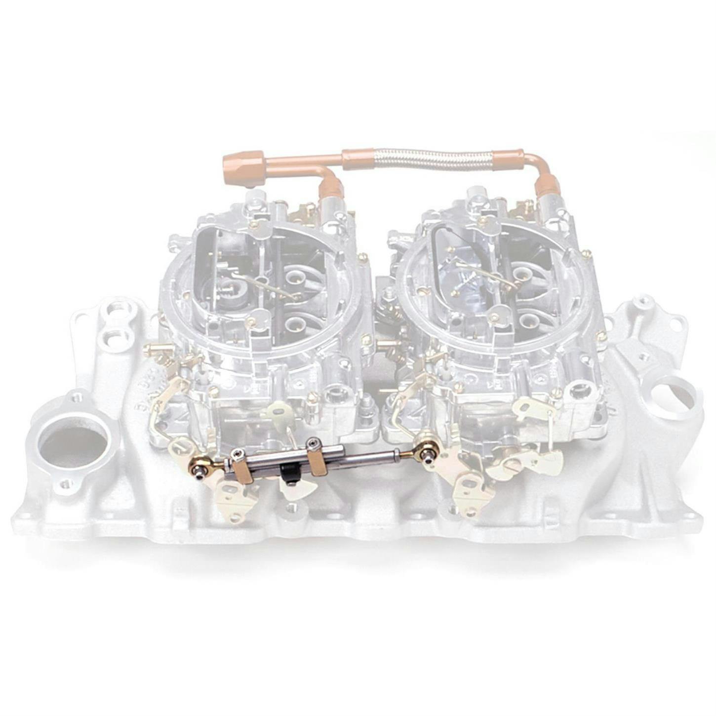 Edelbrock 7094 Dual Quad Carburetor Linkage