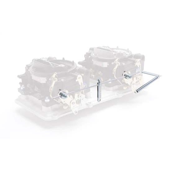 Edelbrock 7097 Throttle Linkage Kit, Dual Quad, Inline Mount