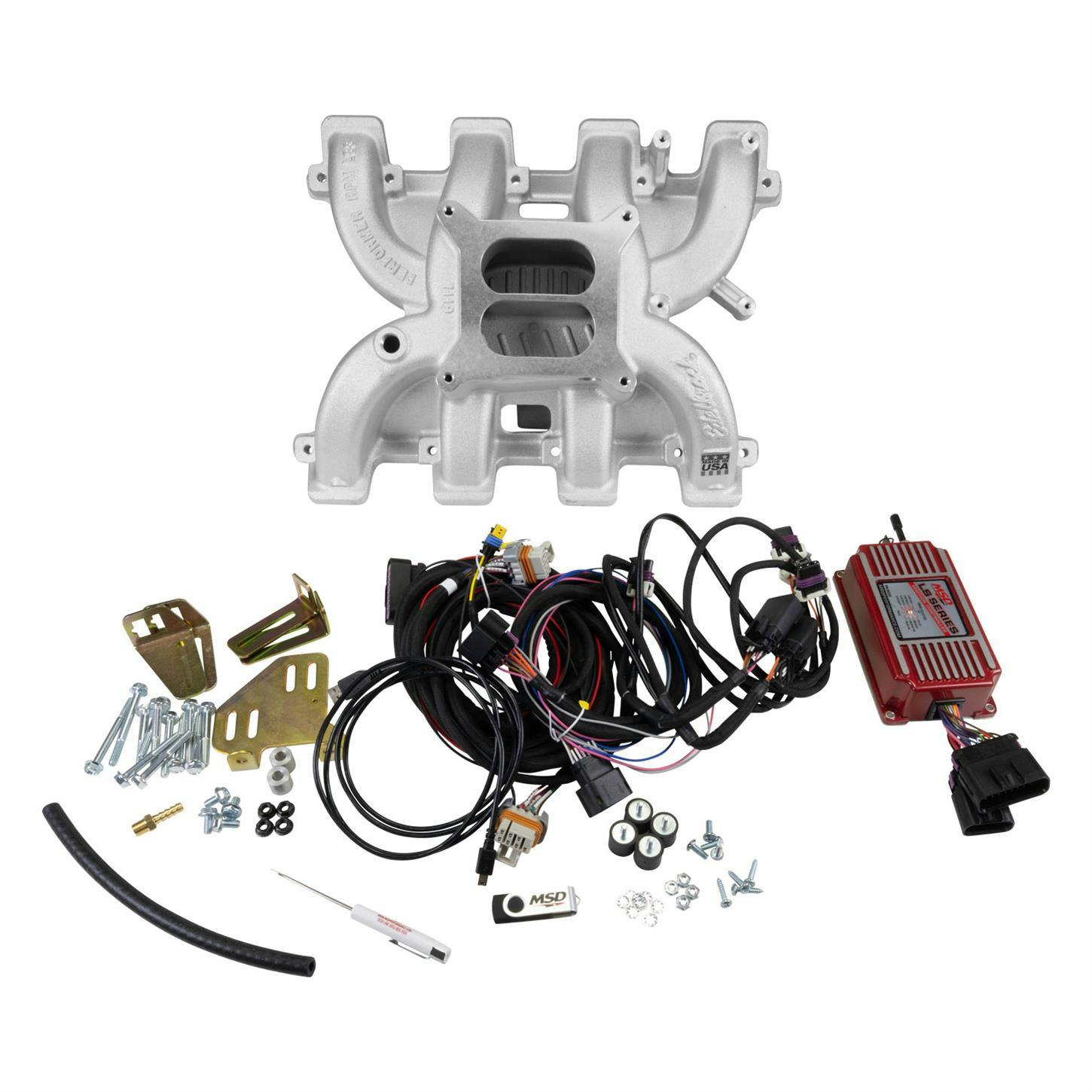 Edelbrock 71196 Performer RPM LS3 Manifold and Timing Module