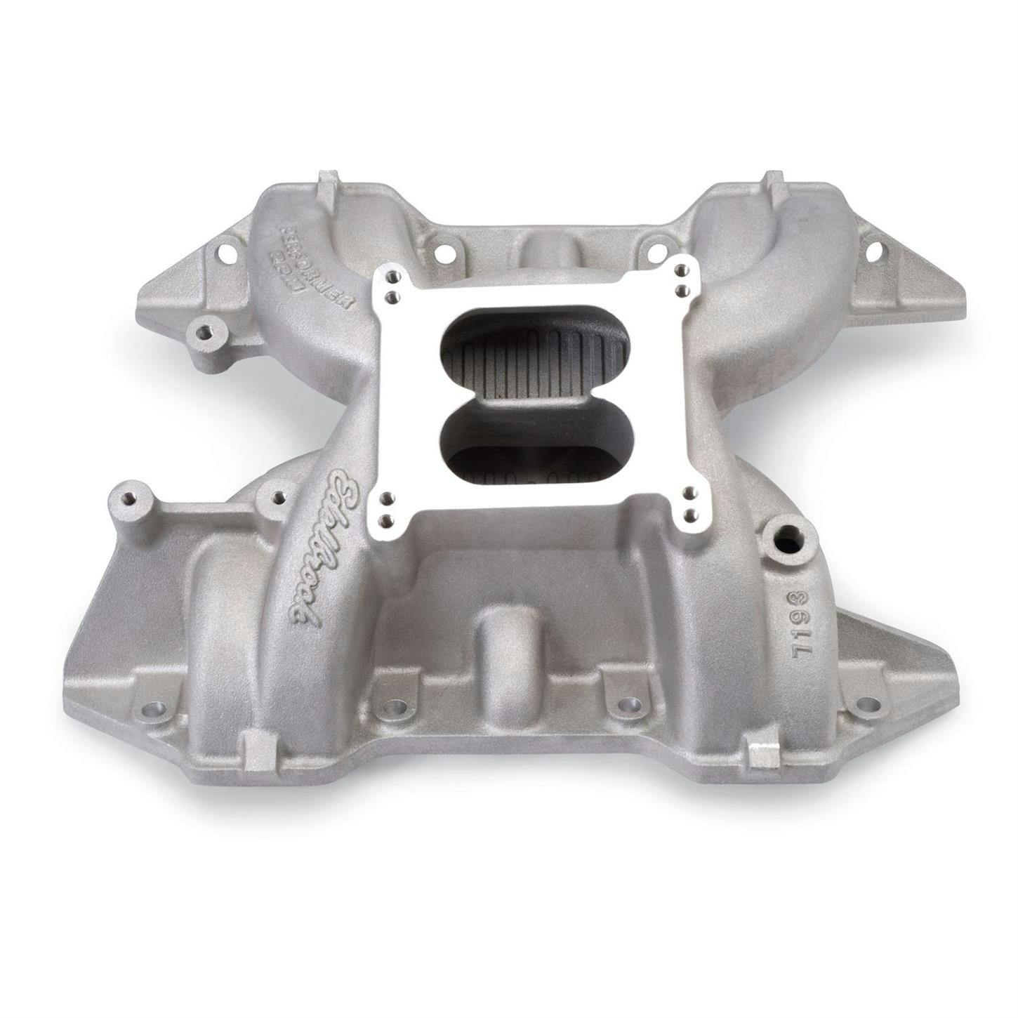 Edelbrock 71931 Performer RPM Polished Intake Manifold, Mopar 413/426/440