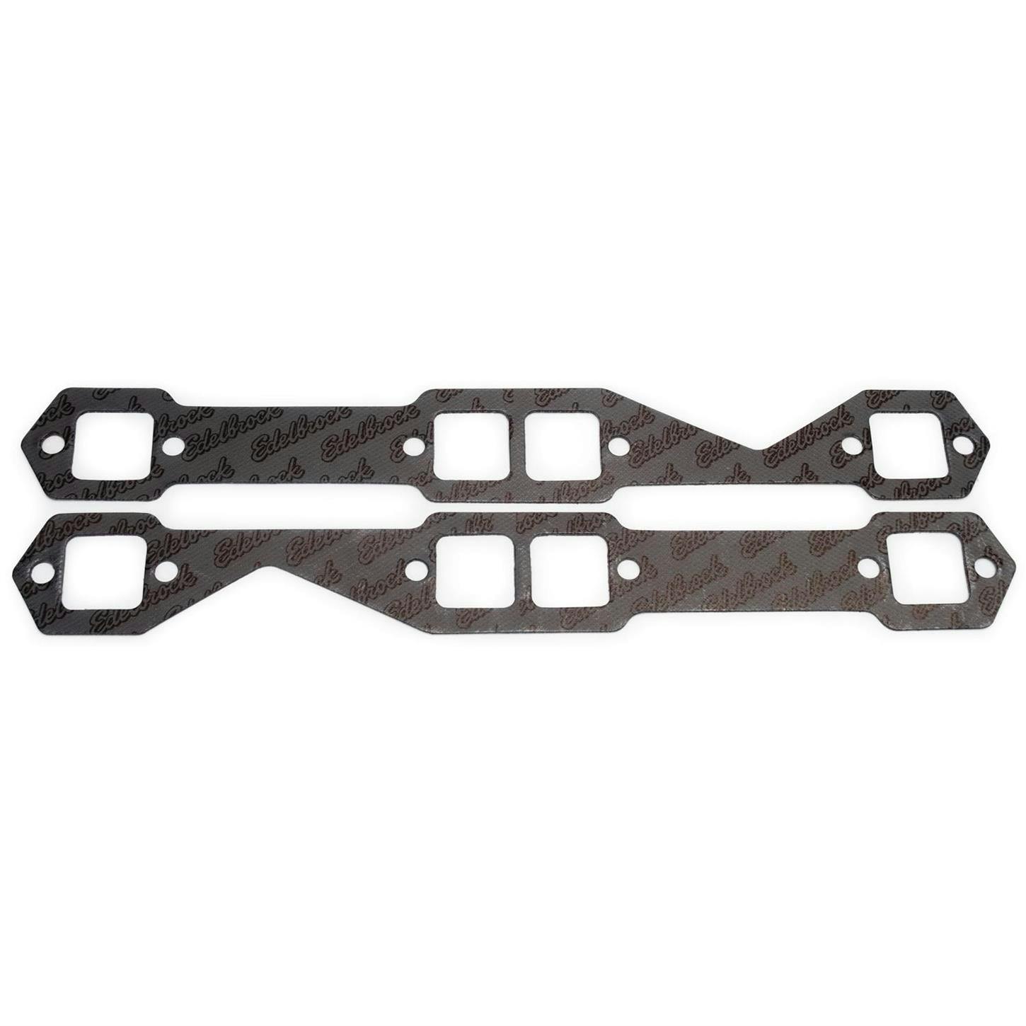 Edelbrock 7204 Exhaust Manifold Gasket Set, Small Block Chevy