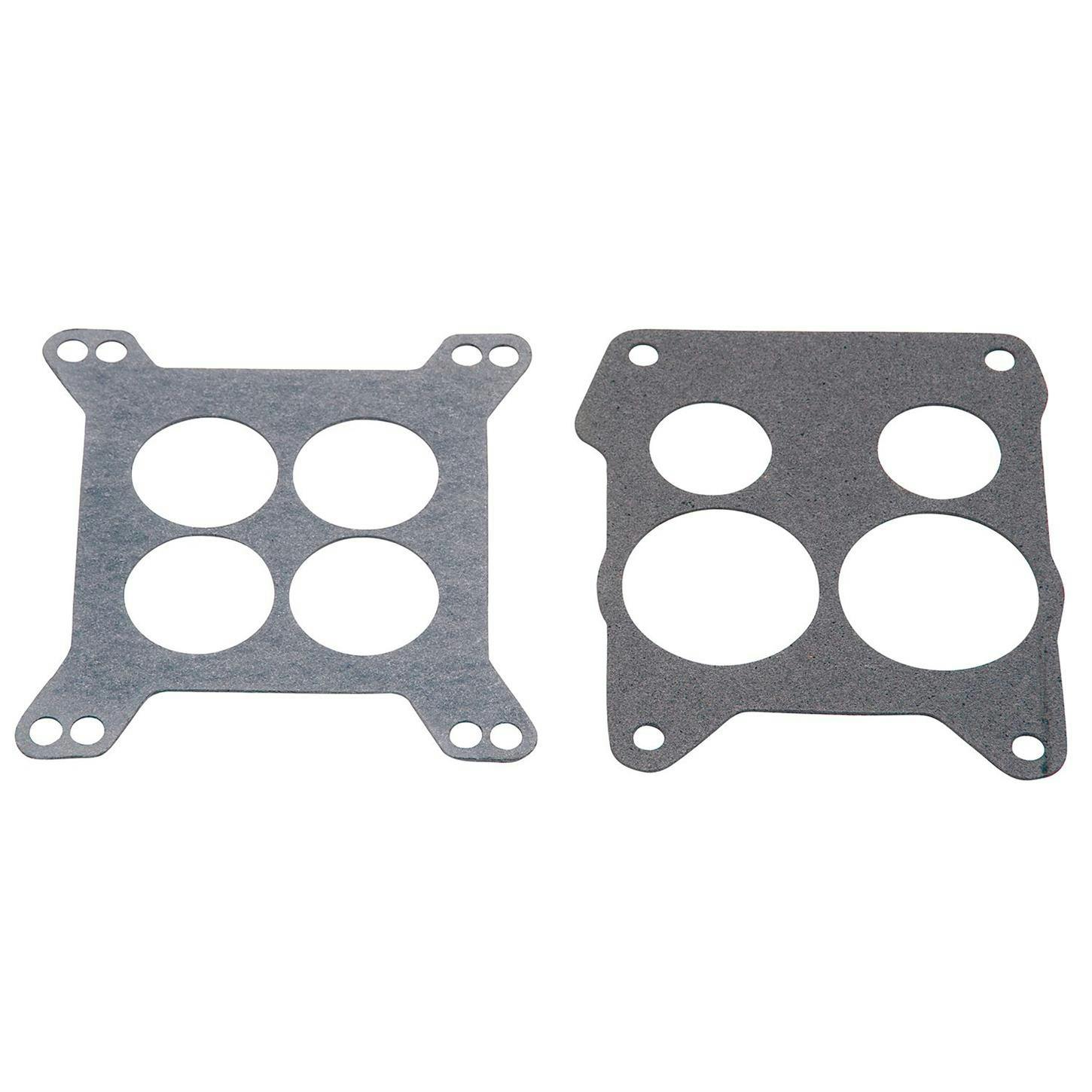 Edelbrock 7261 Carburetor Adapter Gasket Set, Square-Spread Bore