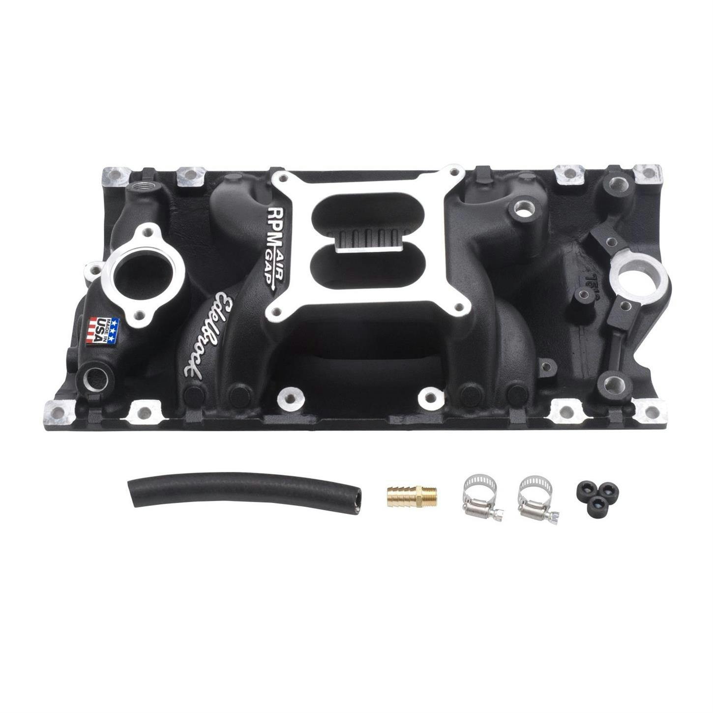 Edelbrock 75163 RPM Air Gap Vortec Intake Manifold, Chevy 5.7L