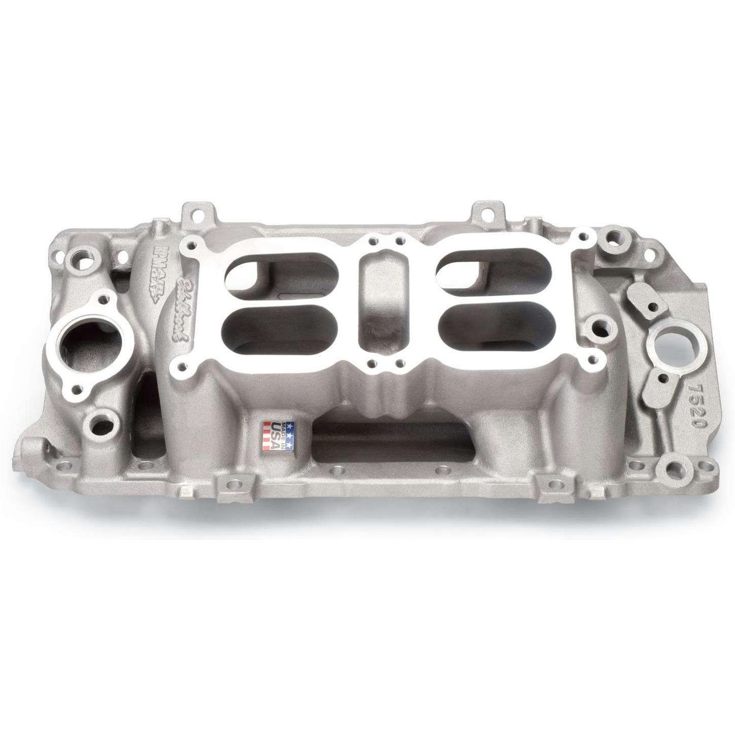 Edelbrock 7520 RPM Air Gap Dual-Quad Intake Manifold, Big Block Chevy