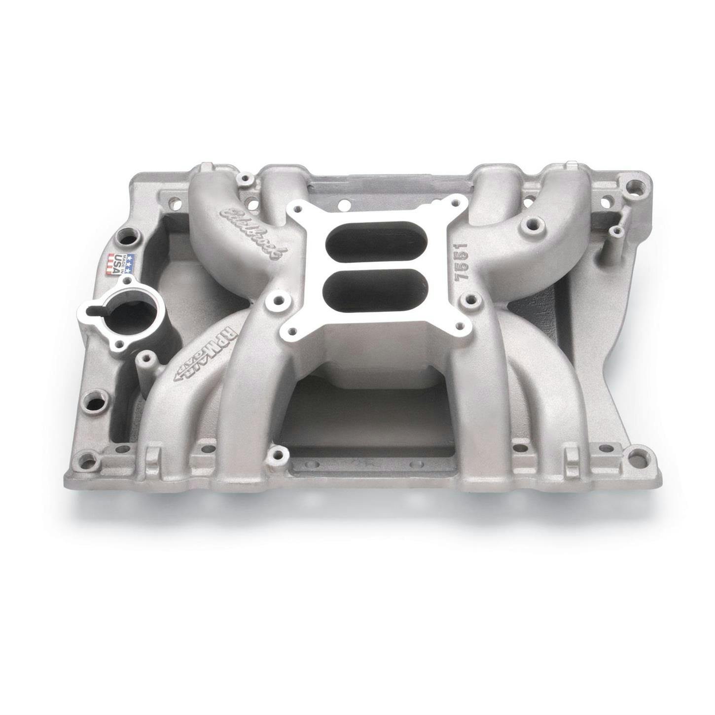 Edelbrock 7551 RPM Air Gap Intake Manifold, Aluminum, Oldsmobile 455