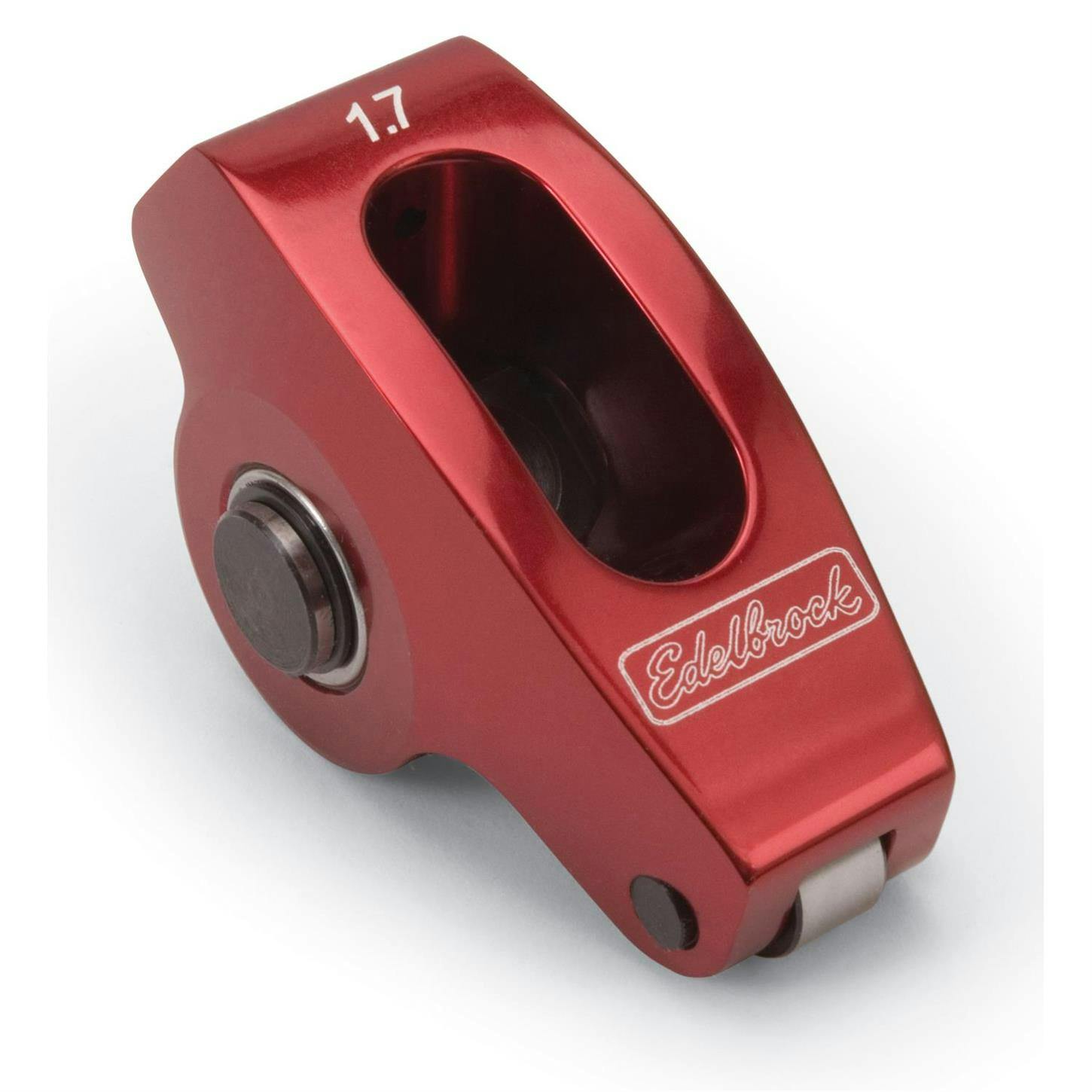 Edelbrock 77791 Red Roller Rocker Arm, B/B Chevy, Alum, Each