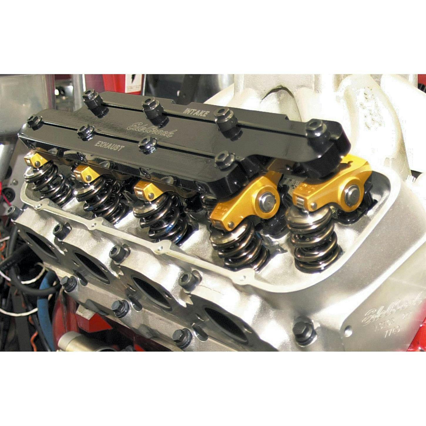 Edelbrock 7797 Rocker Arm Stud Girdle, Victor Jr. 24 Degree