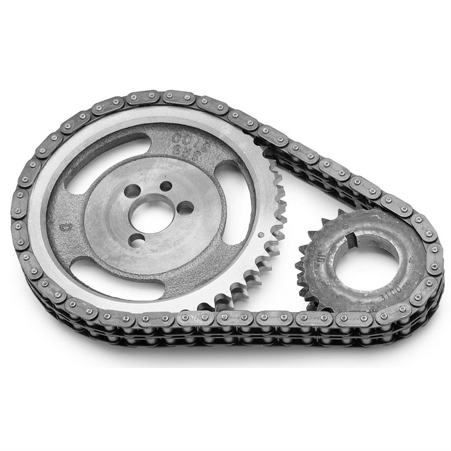Edelbrock 7802 Performer-Link Timing Chain Set, SB Chevy, V6