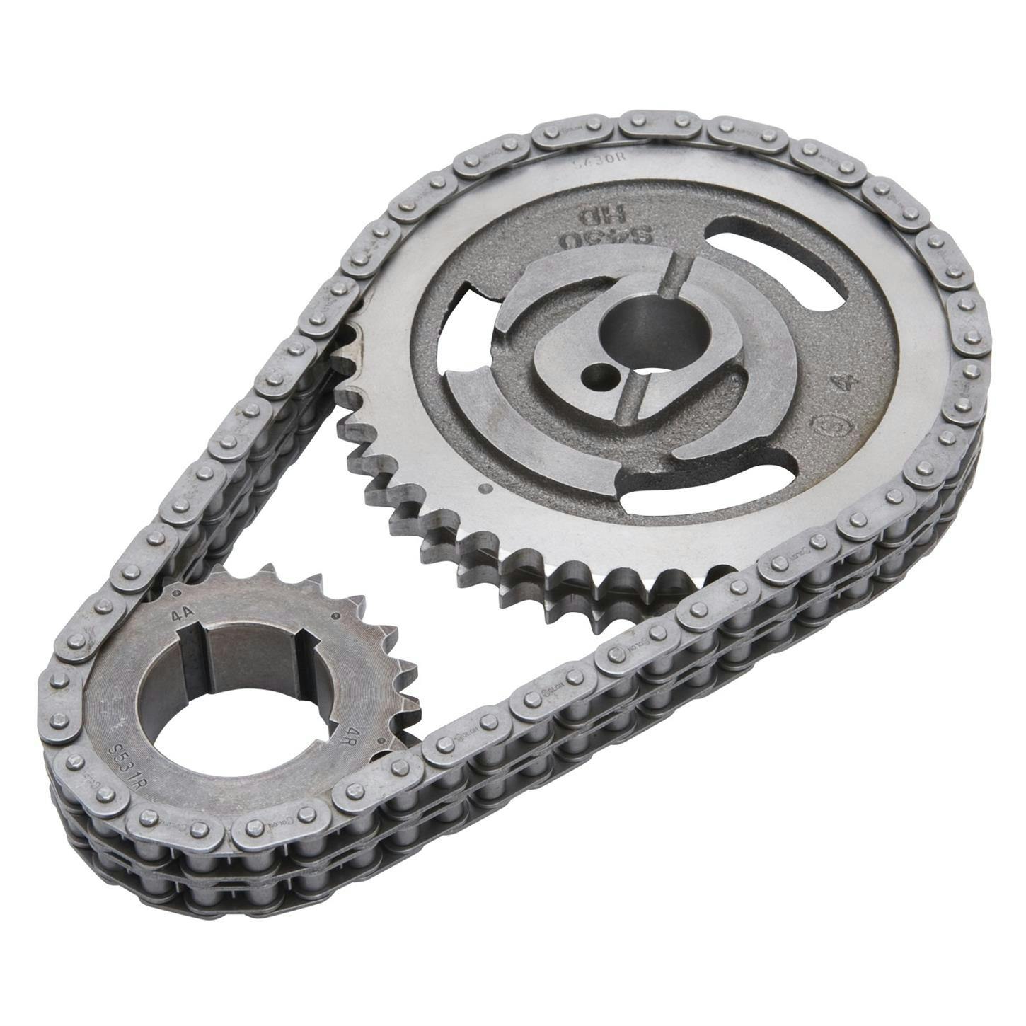 Edelbrock 7811 Performer-Link True Roller Timing Set Chain, SB Ford