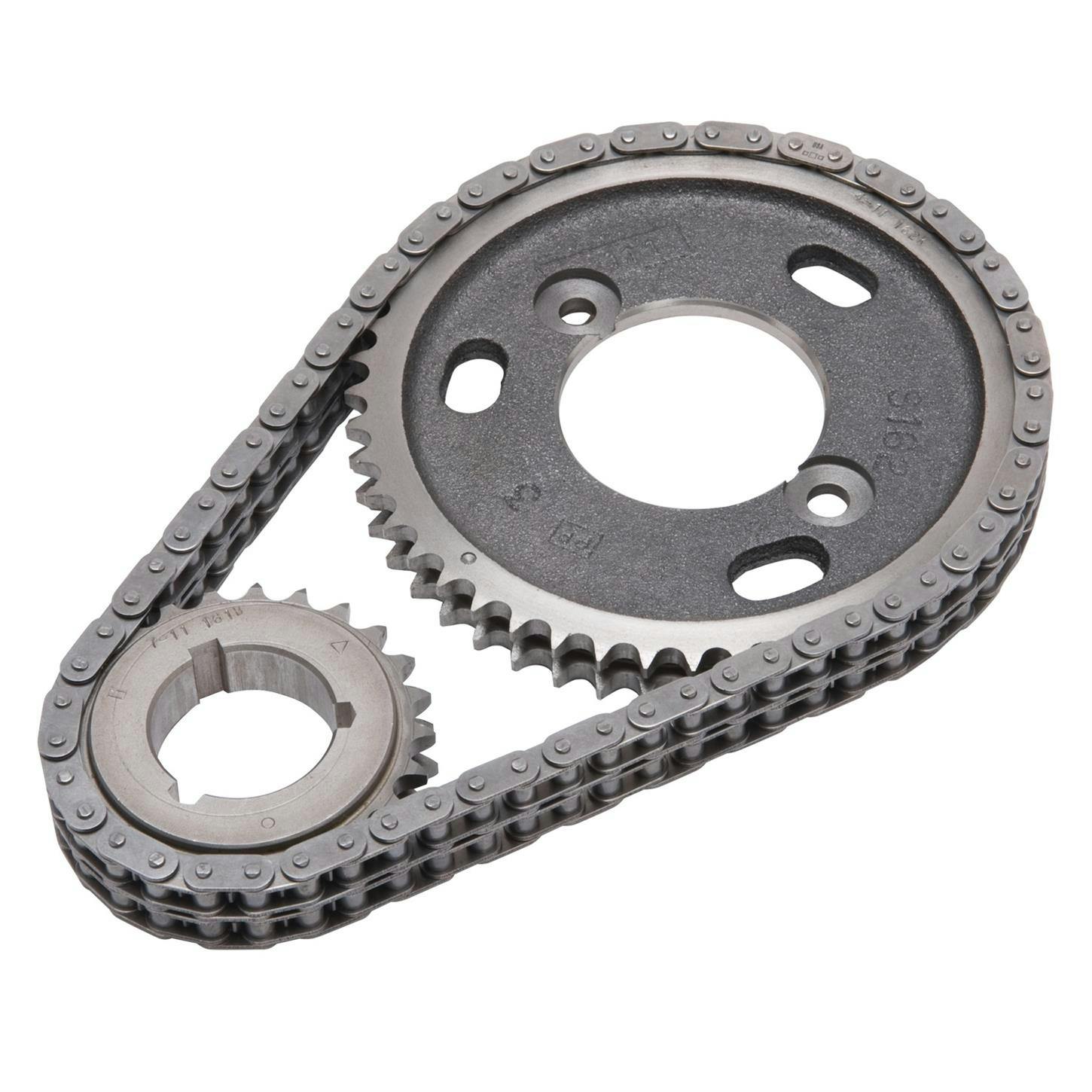 Edelbrock 7840 Performer-Link True Roller Timing Set Chain , Buick V8