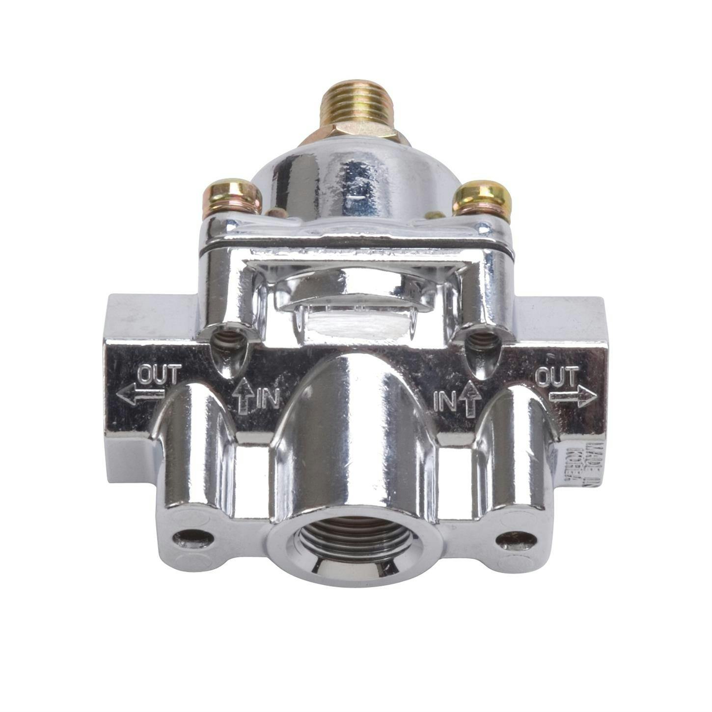 Edelbrock 8190 Carburetor Fuel Pressure Regulator, 4.5 to 9 psi