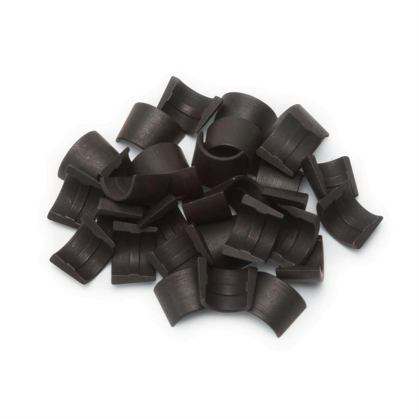 Edelbrock 9611 Valve Stem Locks Valve, Black Oxide, 7 Degree, Steel