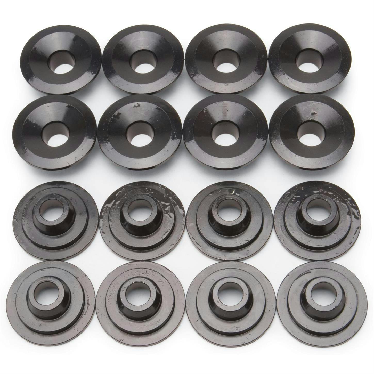 Edelbrock 9715 Valve Spring Retainer, Steel, 7 Degree, 1.490 Inch