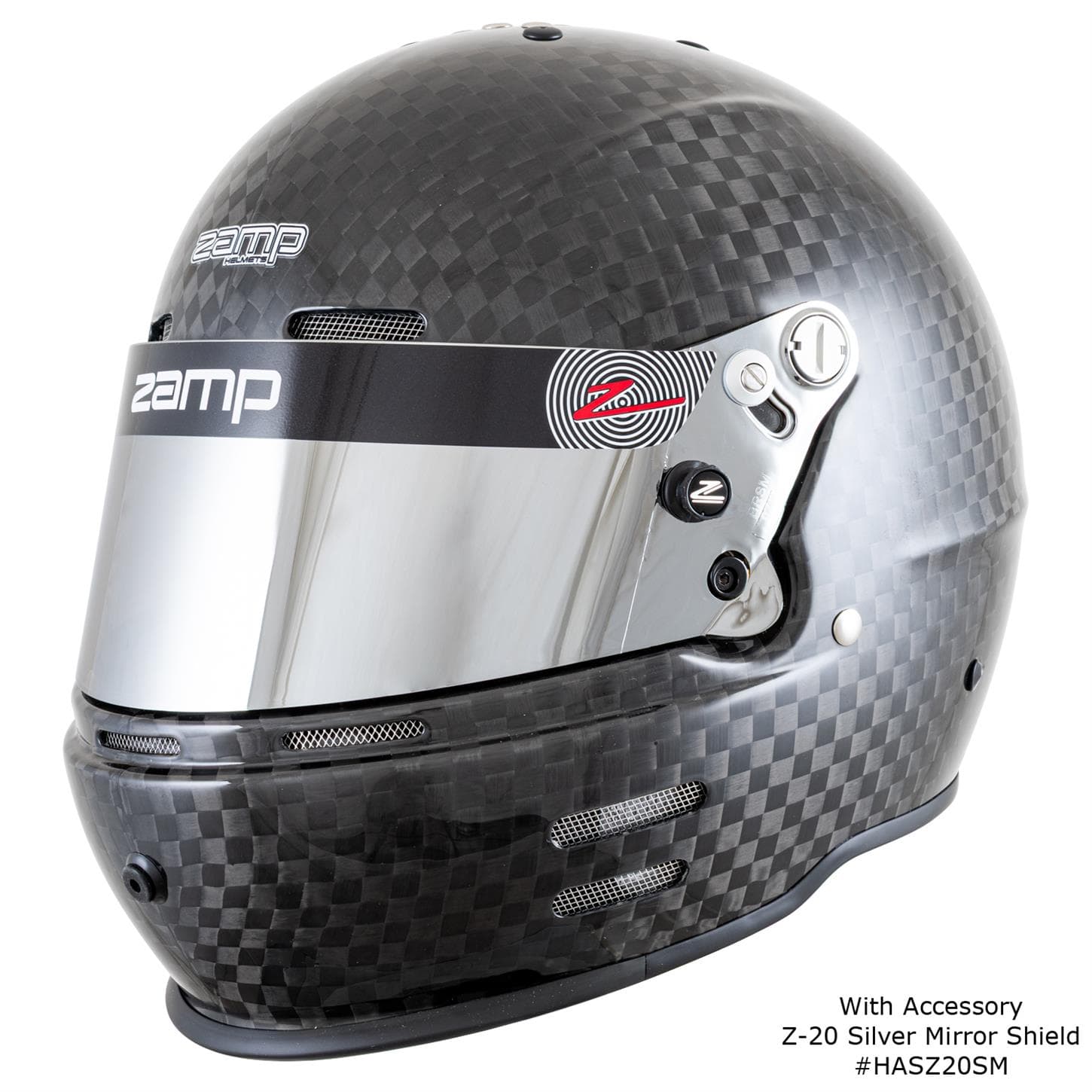 Zamp RZ-66C SA2025 Carbon Helmet, Anti-Fog