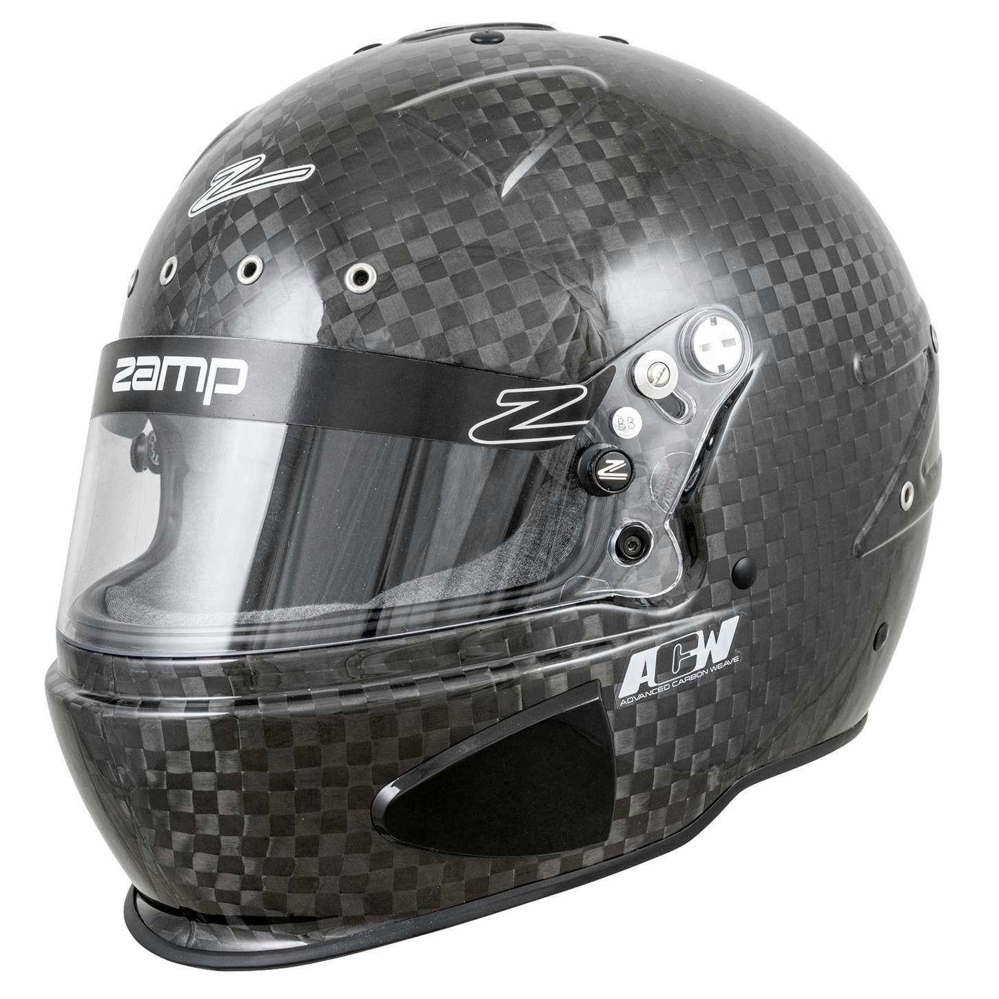 Zamp RZ-88C Advanced Gloss Carbon Helmet, XS-XXL, FIA 8860-2018